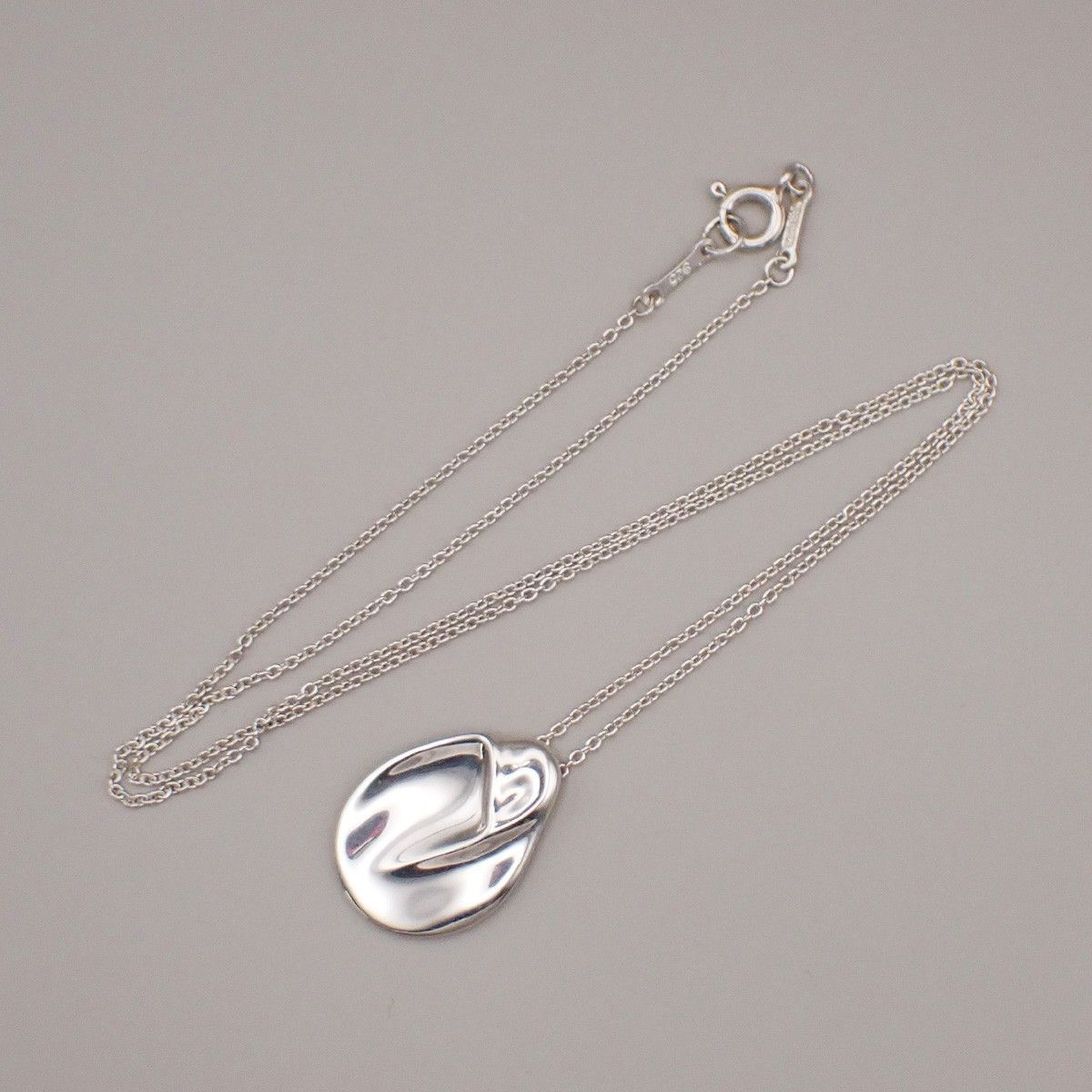 Tiffany & Co. Madonna Chain Necklace Silver