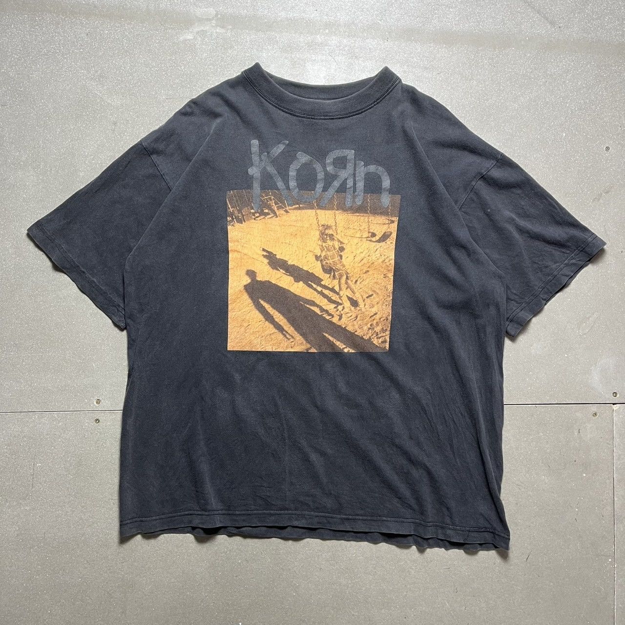 Band Tees × If Six Was Nine × Vintage Vintage Korn Album Cover “Korn” T-shirt 90s Size US XL / EU 56 / 4 - 1 Thumbnail