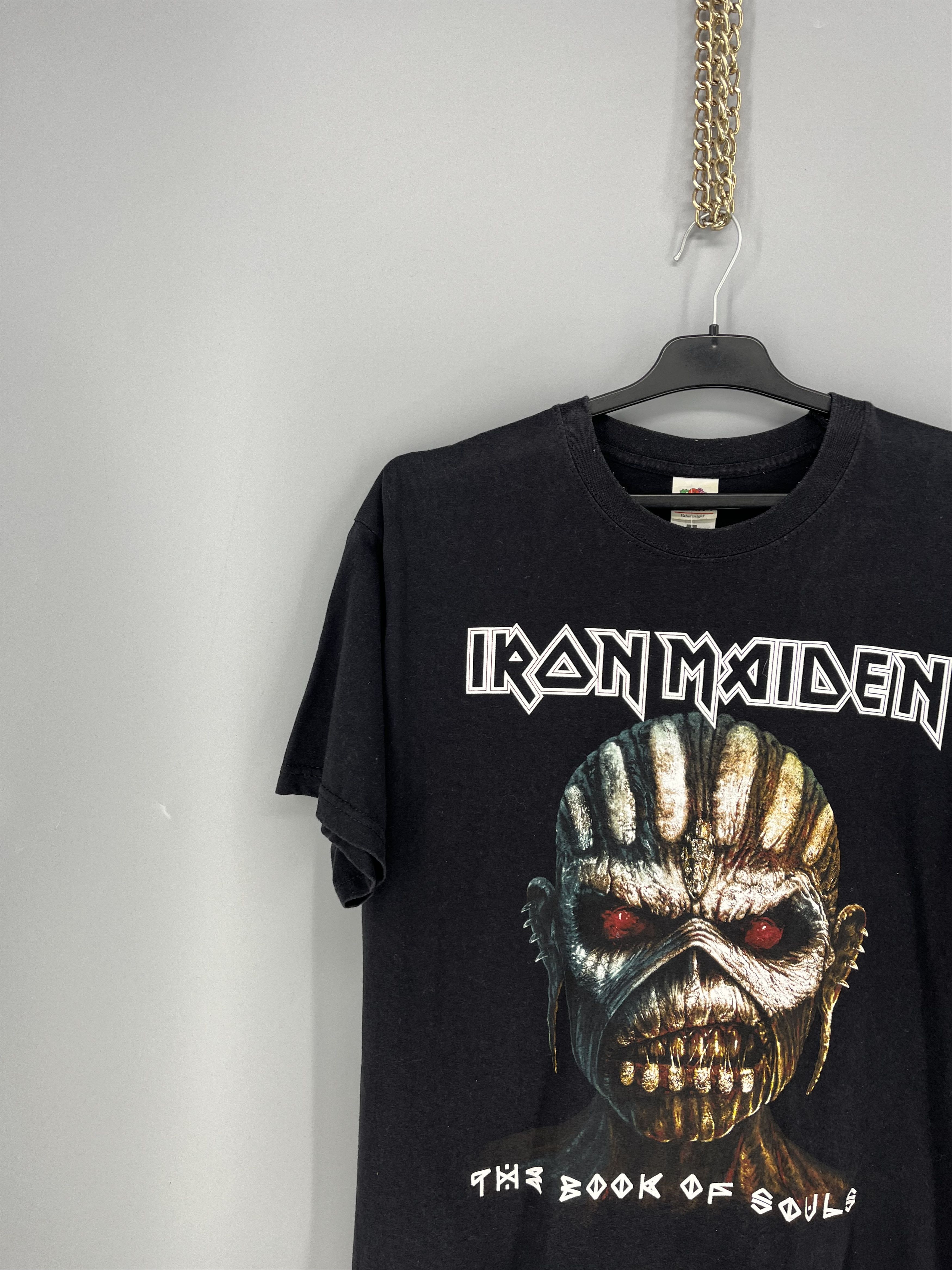 Iron Maiden Vintage Iron Maiden “the book of soul” rock band tee 2017 Size US XL / EU 56 / 4 - 4 Thumbnail