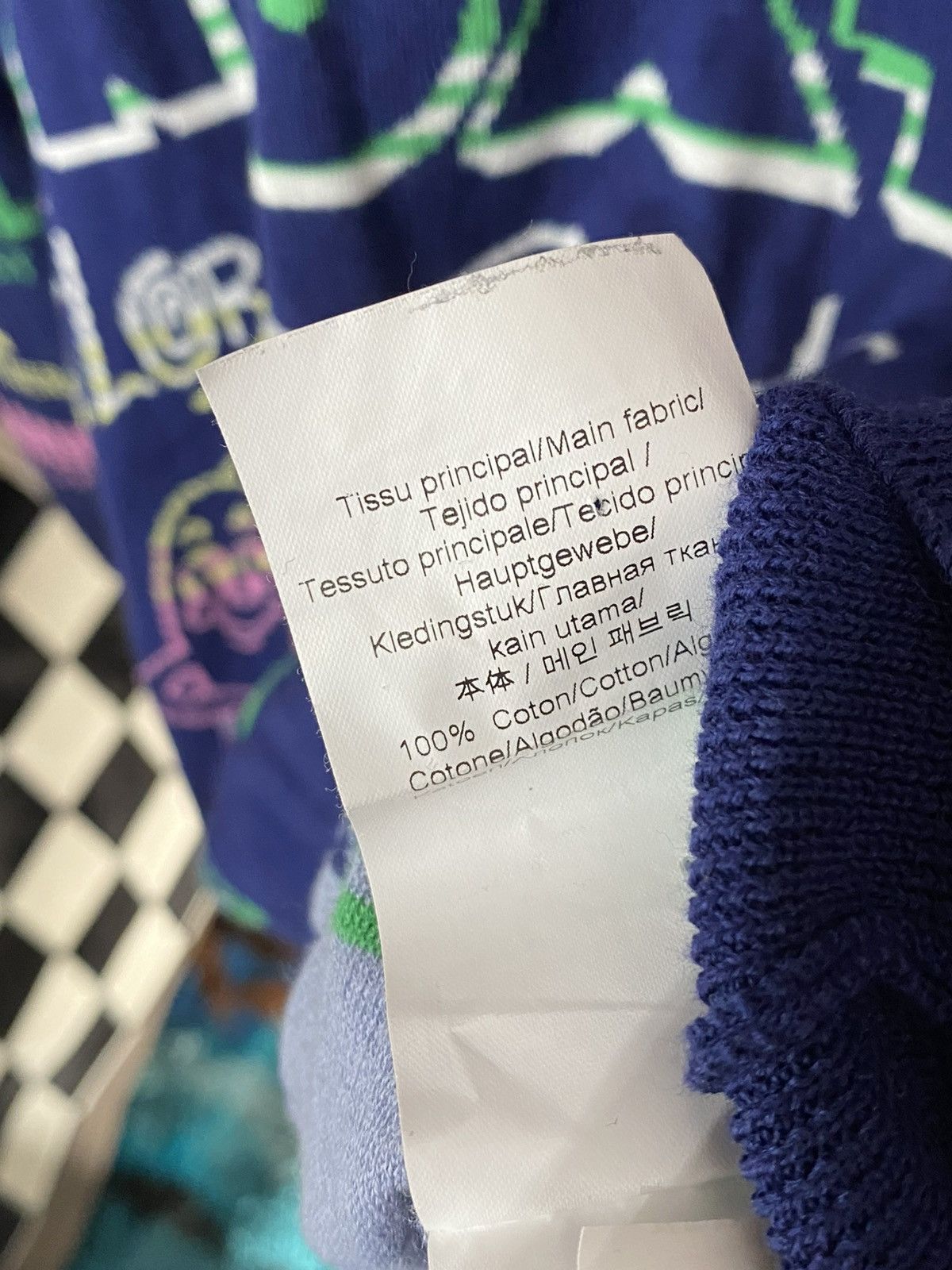 Kenzo $421 KNITWEAR SWEATER REGGAE GRAFFITI GRAPHIC FONTS NIGO Size US M / EU 48-50 / 2 - 6 Thumbnail