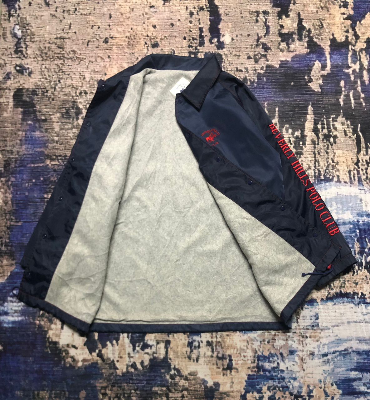 Beverly Hills Polo Club 90s Beverly Hills Polo Club California Nylon Jacket Size US L / EU 52-54 / 3 - 3 Thumbnail