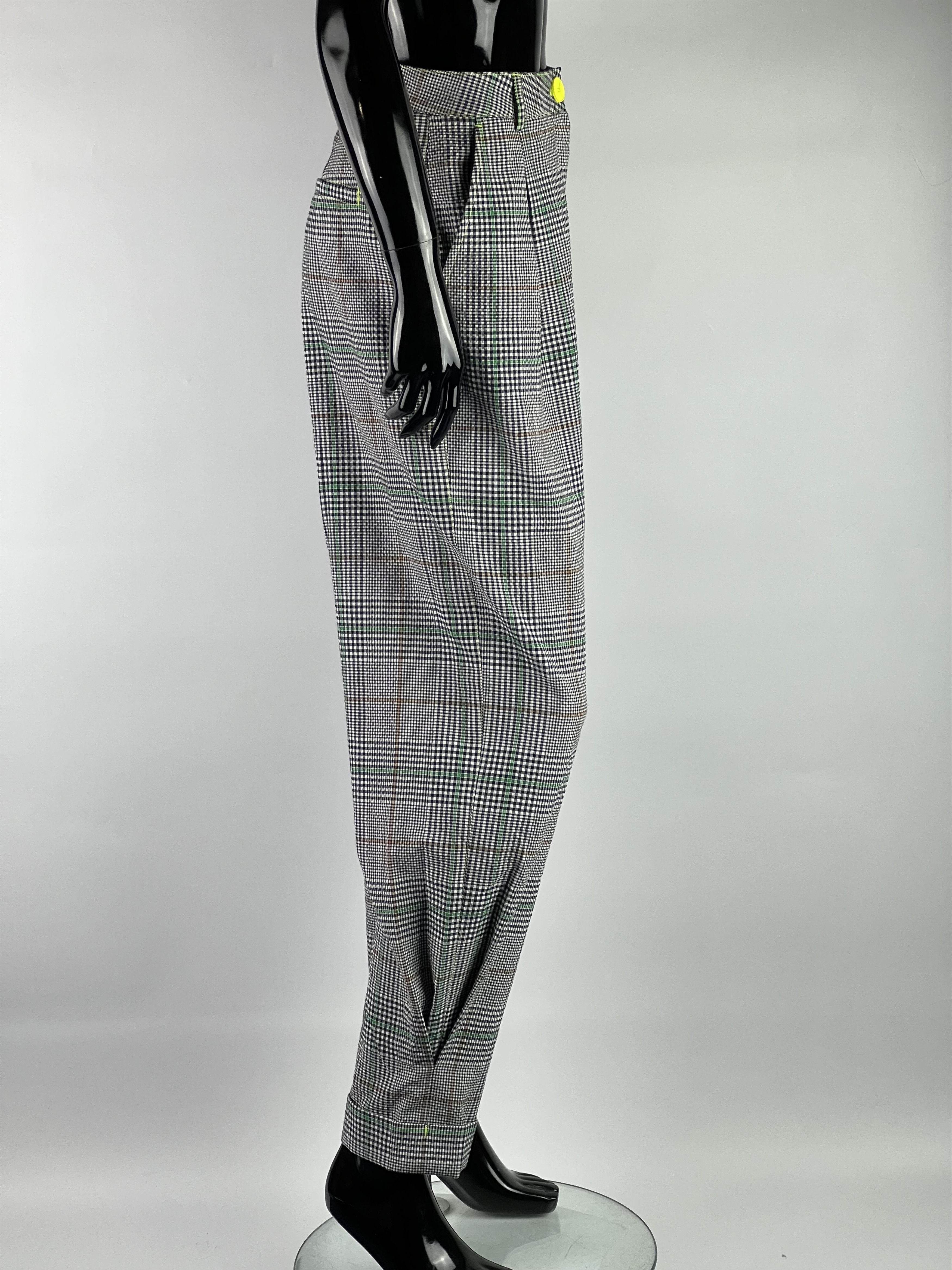 Essentiel Antwerp Essentiel Antwerp Check Pants Size EU38 US6 UK10 Size 28" / US 6 / IT 42 - 2 Thumbnail