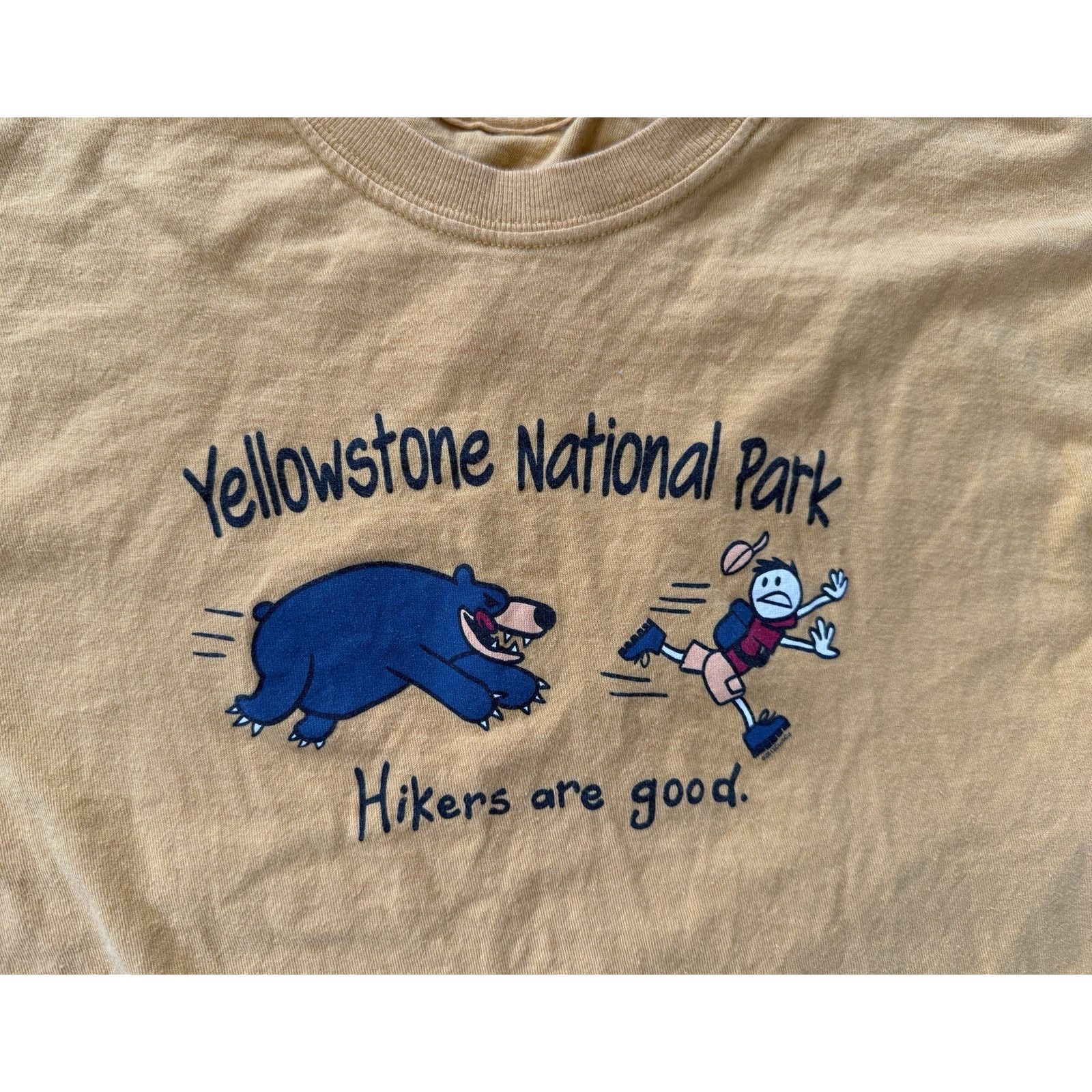 Life is Good Life is Good Yellowstone National Park Graphic T Shirt Women Size S / US 4 / IT 40 - 6 Thumbnail