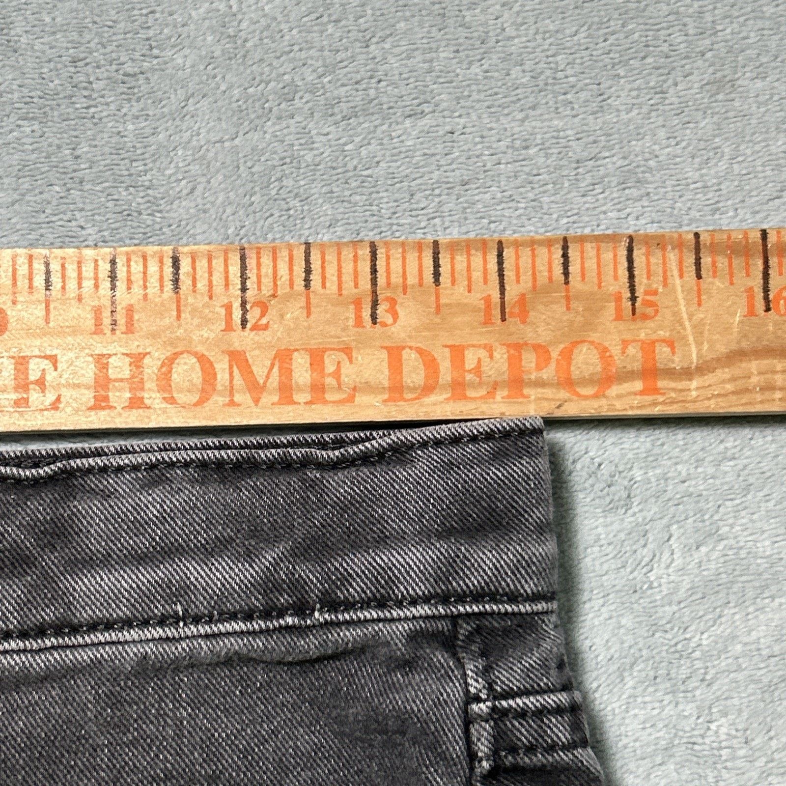 Old Navy Beyond Baggy Jeans Womens 14 28x25 Raw Hems Hamilton Wide Size 36" / US 14 / IT 50 - 12 Thumbnail