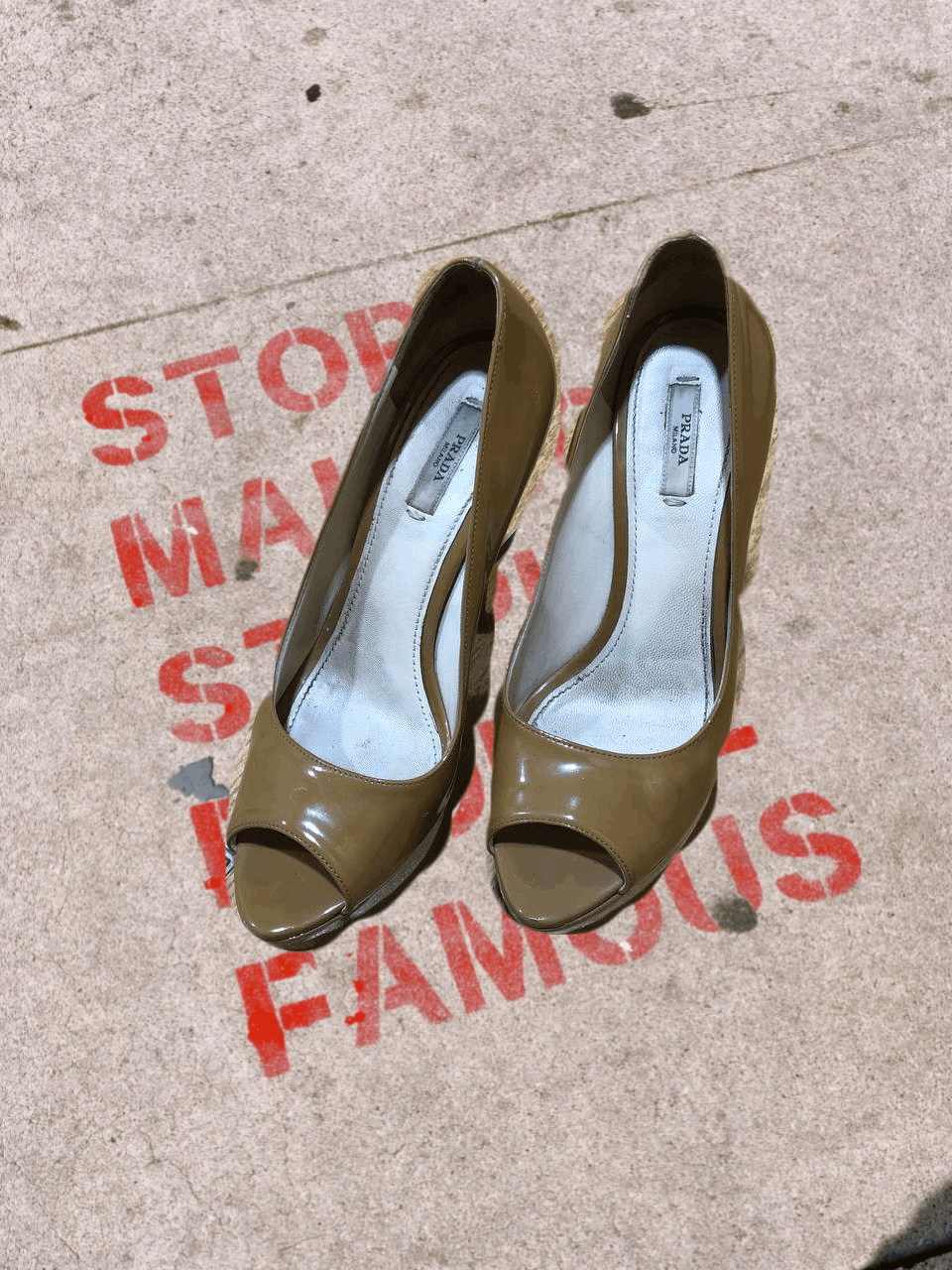 Prada Vintage Prada Heeled Shoes Size US 9 / IT 39 - 1 Thumbnail