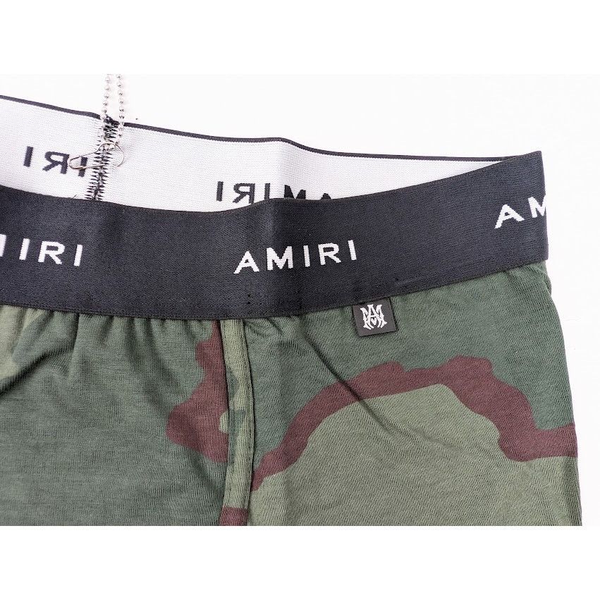 Amiri o1rshd1 Waistband Camo Boxer Short in Orange/Black Size US 34 / EU 50 - 8 Thumbnail