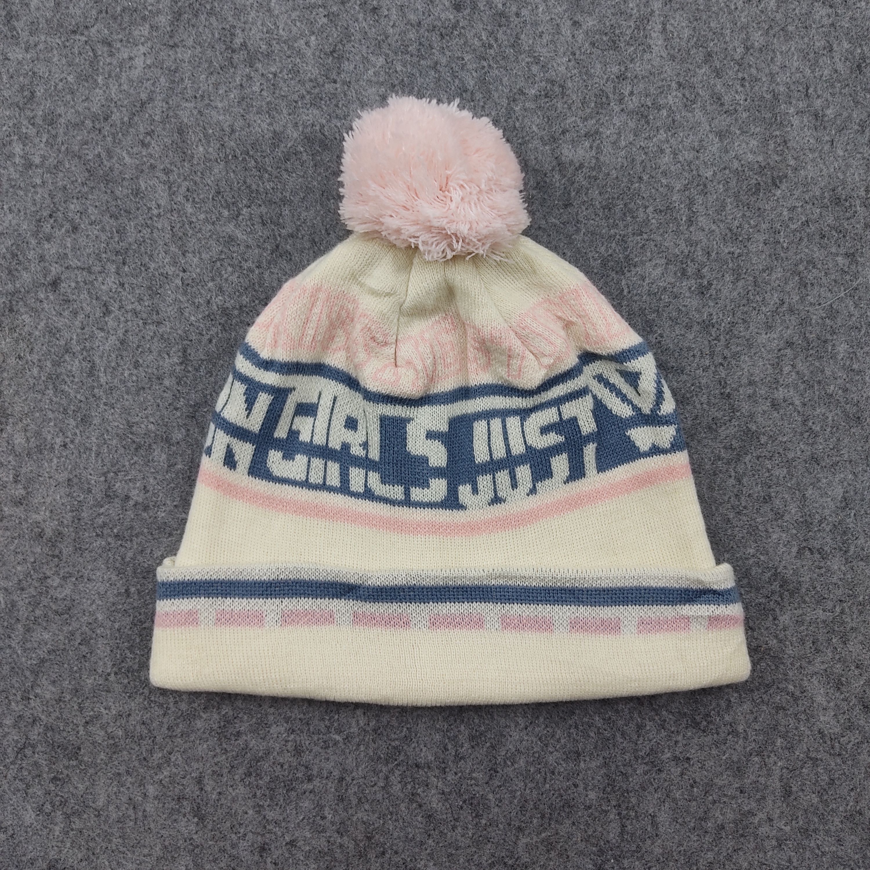 Japanese Brand × Vintage Girls Just Wanna Have Fun Beanie / Snow Hat / Snow Cap Size ONE SIZE - 1 Thumbnail