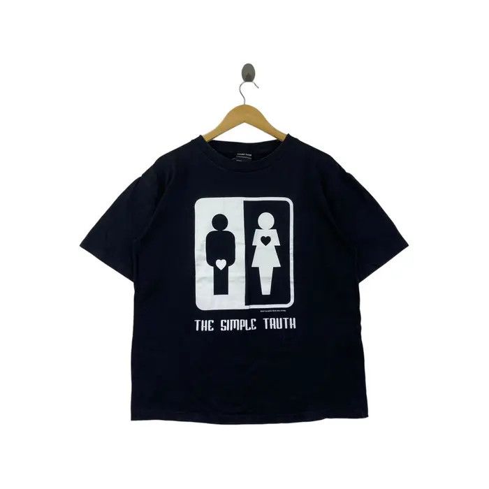 Vintage Vintage THE SIMPLE TRUTH Boy Like Girl Promo Ads Tee Shirt Size US L / EU 52-54 / 3 - 1 Thumbnail