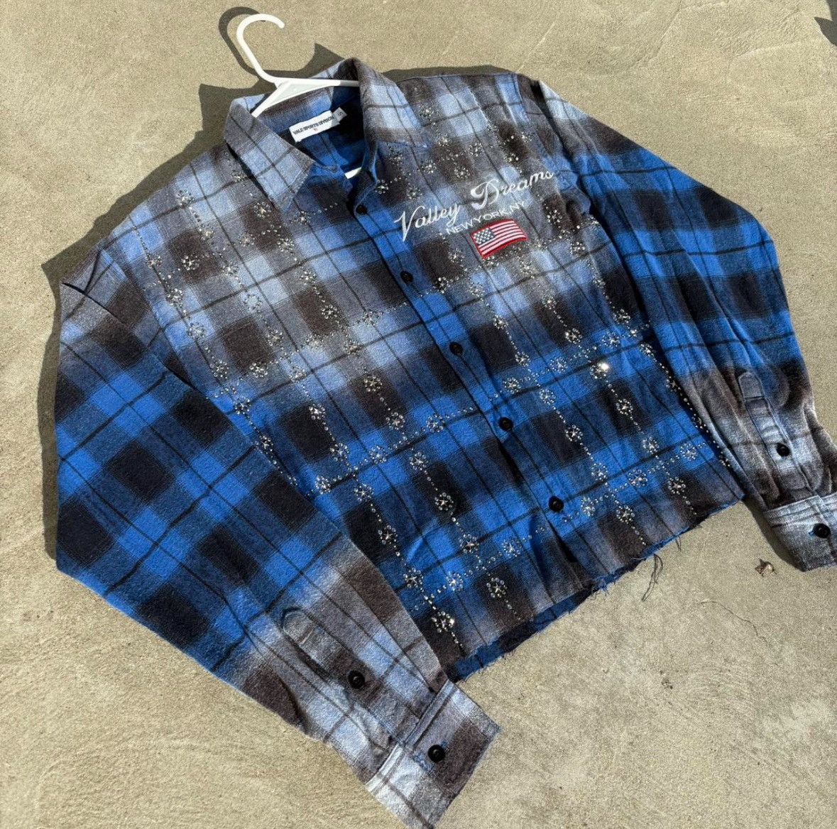 Vale Rare “The Blues” Vale Flannel Size US S / EU 44-46 / 1 - 6 Thumbnail