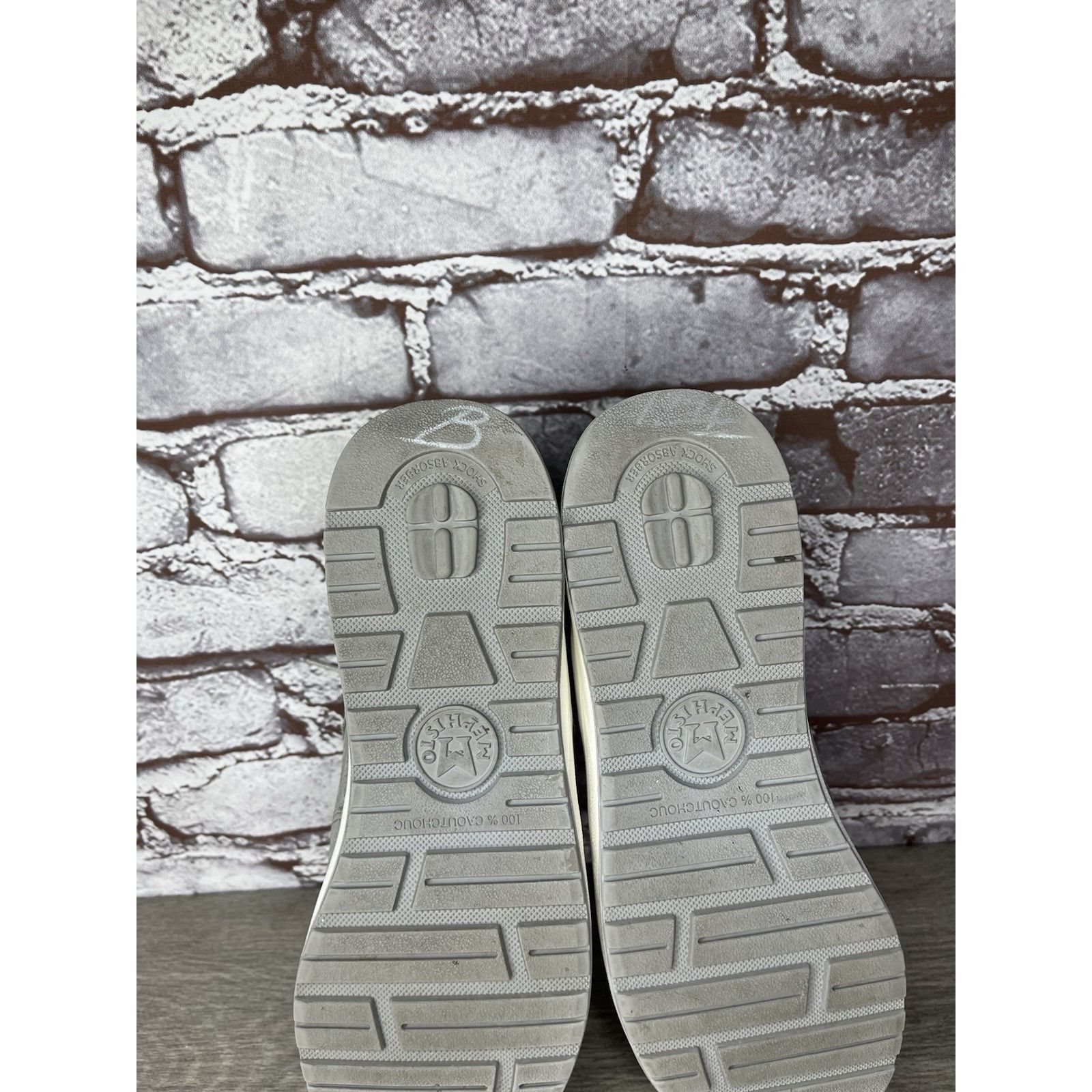 Mephisto Mephisto Rebeca Perf Runoff Gray Leather White Comfort Shoes Size US 9.5 / IT 39.5 - 12 Thumbnail