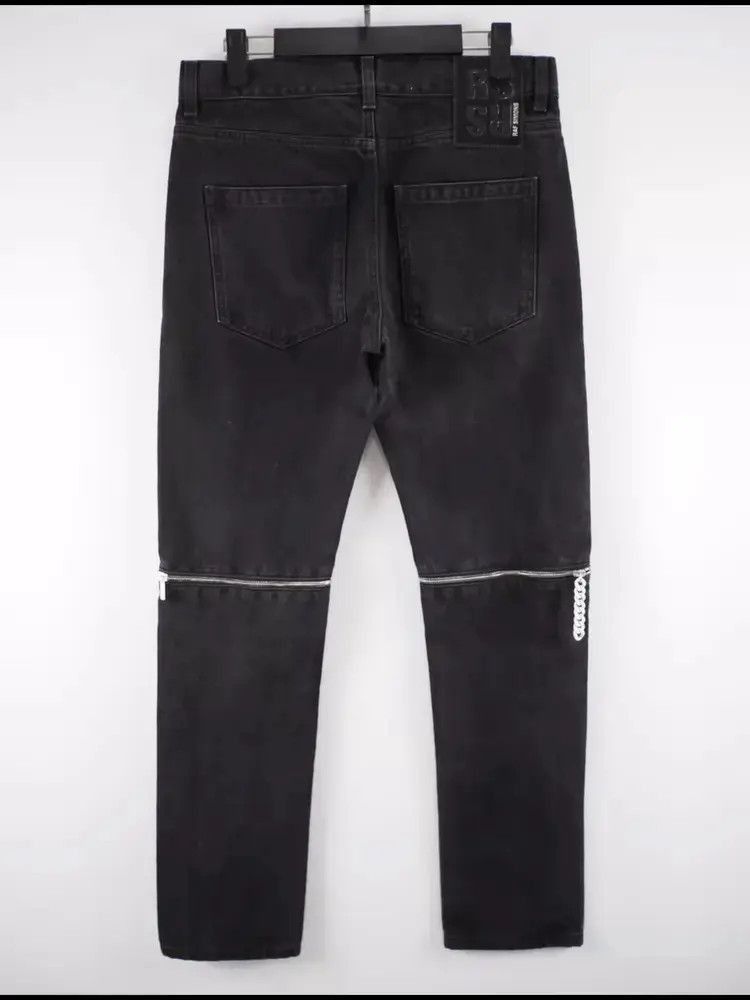 Raf Simons Raf Simons Knee Zip Detailed Denim-2507 Size US 29 - 7 Thumbnail