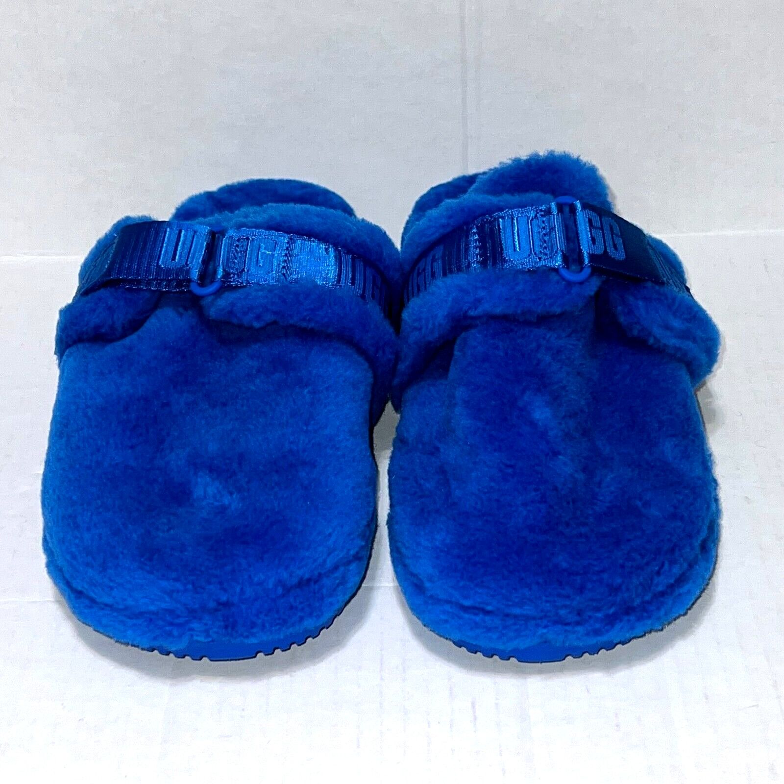 Ugg UGG PLUSH Men's Size 11 Fluff Slip On Lamb Fur Slippers Blue Size US 11 / EU 44 - 5 Thumbnail