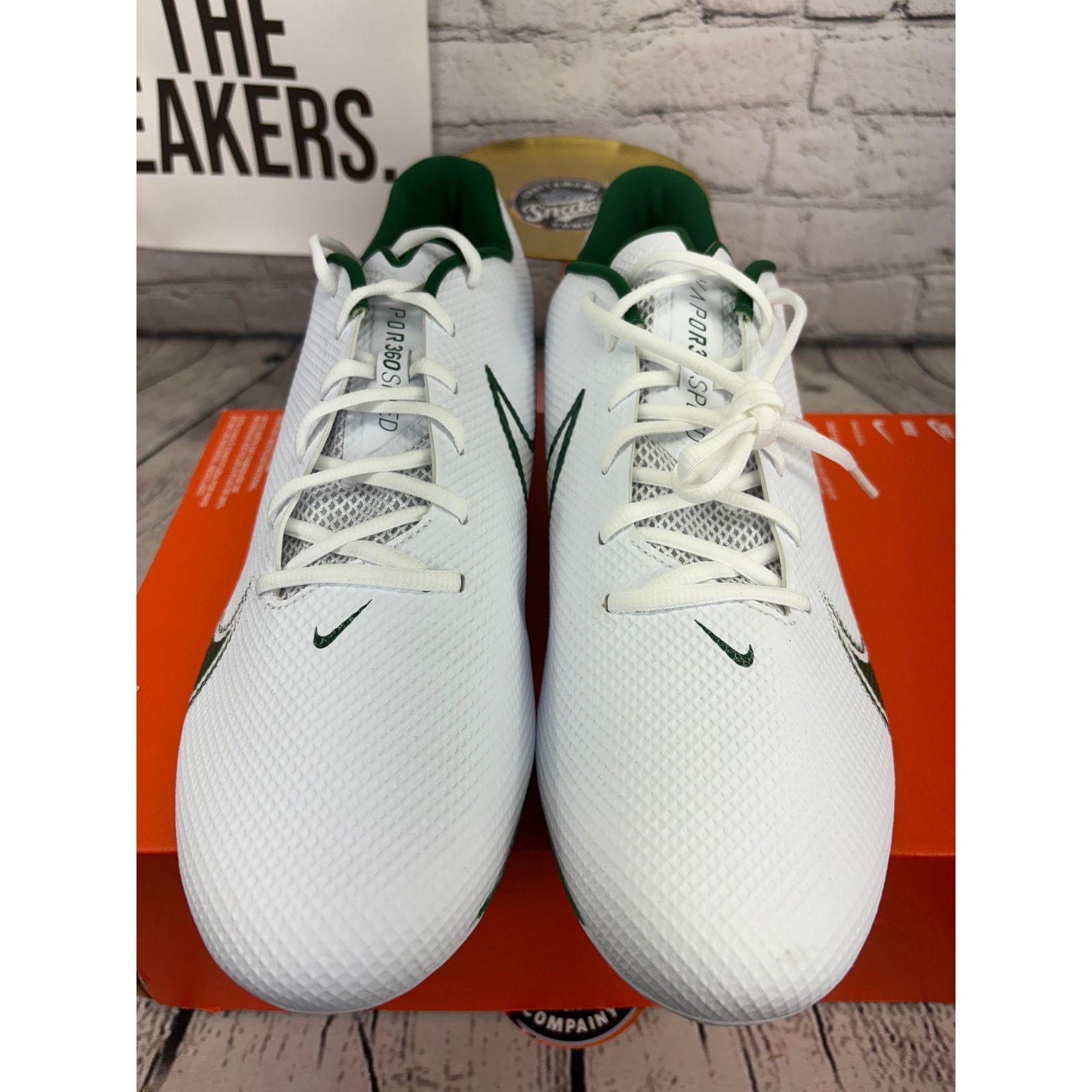 Nike Nike Vapor Edge Speed 360 NFL Football Cleats Men 16 Green Size US 15 / EU 48 - 2 Thumbnail