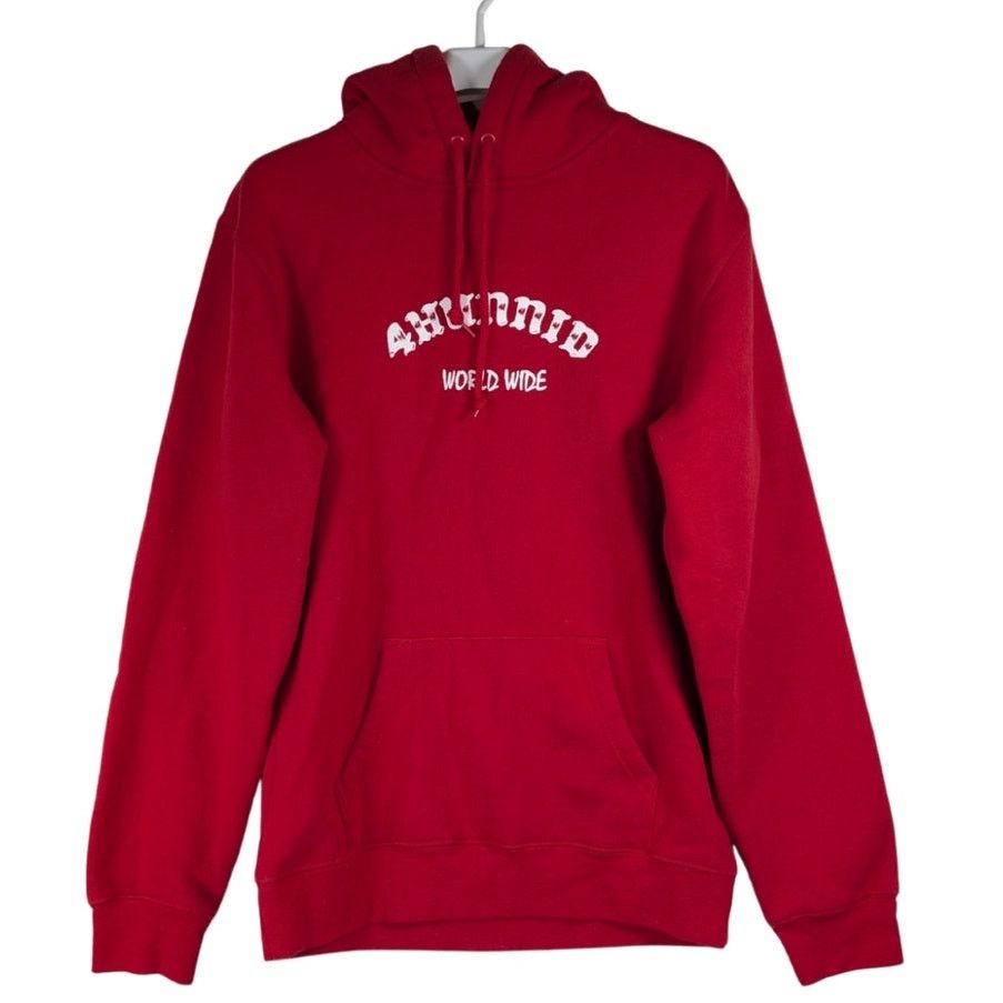 4HUNNID 4Hunnid Red Hoodie YG Graphic Pullover Size Small S USED Size US S / EU 44-46 / 1 - 2 Thumbnail