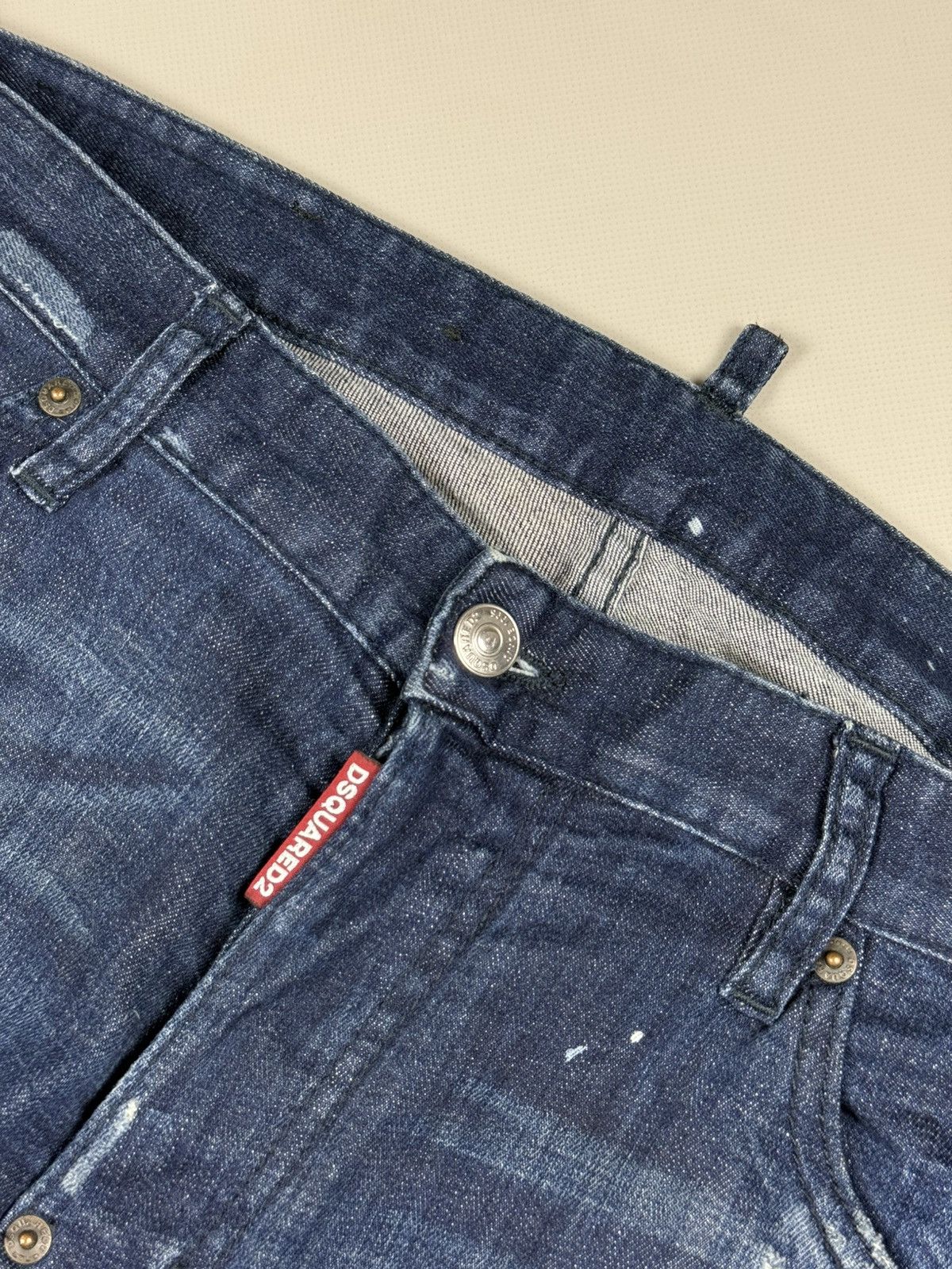 Dsquared2 Dsquared 2 Men’s Skinny Distressed Denim Jeans Size 48 / M Size US 32 / EU 48 - 10 Thumbnail