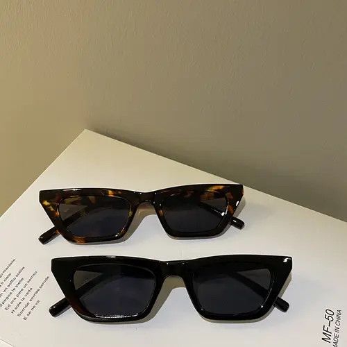 Designer × Vintage Vintage square frame sunglasses Size ONE SIZE - 2 Thumbnail