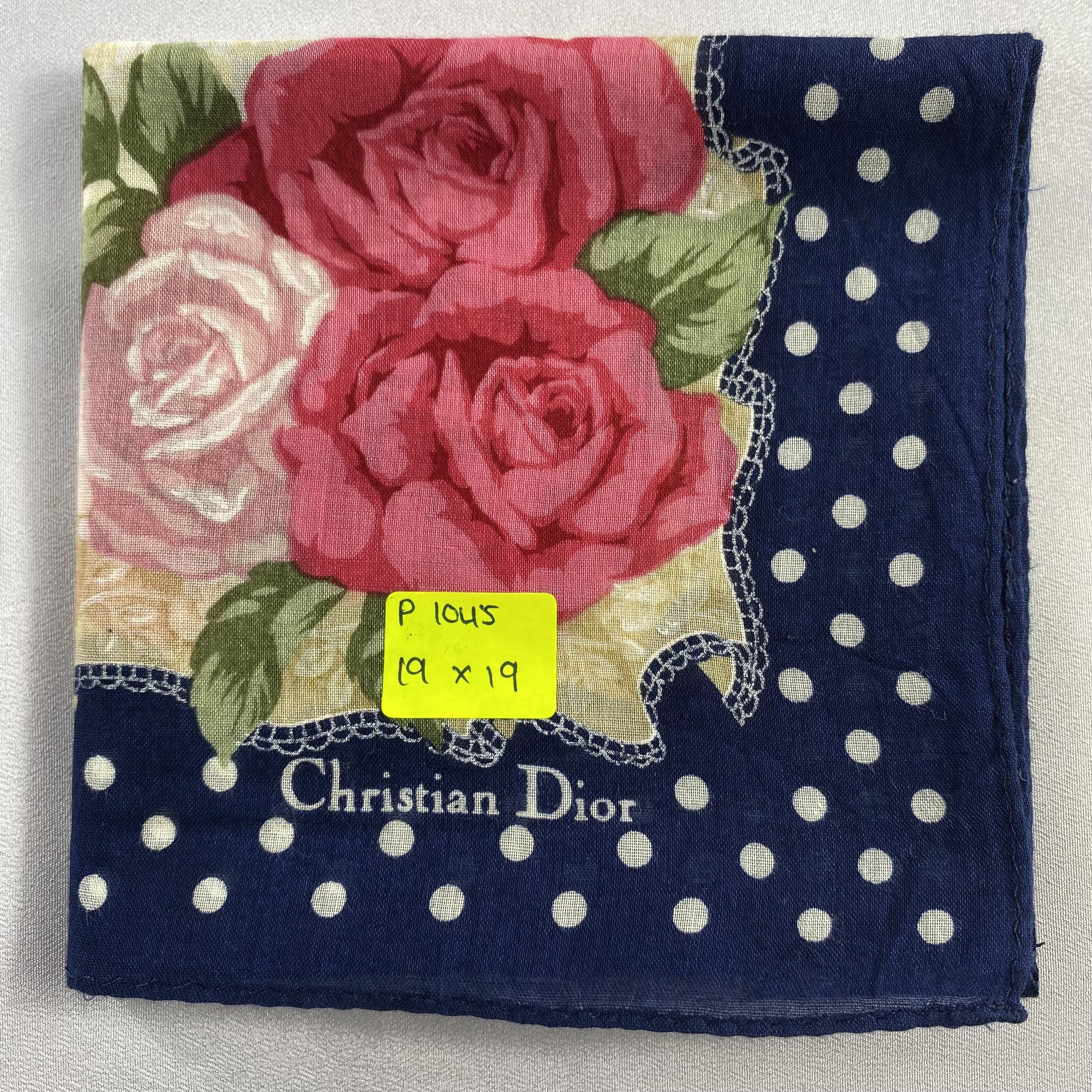 Vintage Christian Dior Monsieur Handkerchief / Neckerchief-P1045 Size ONE SIZE - 5 Thumbnail