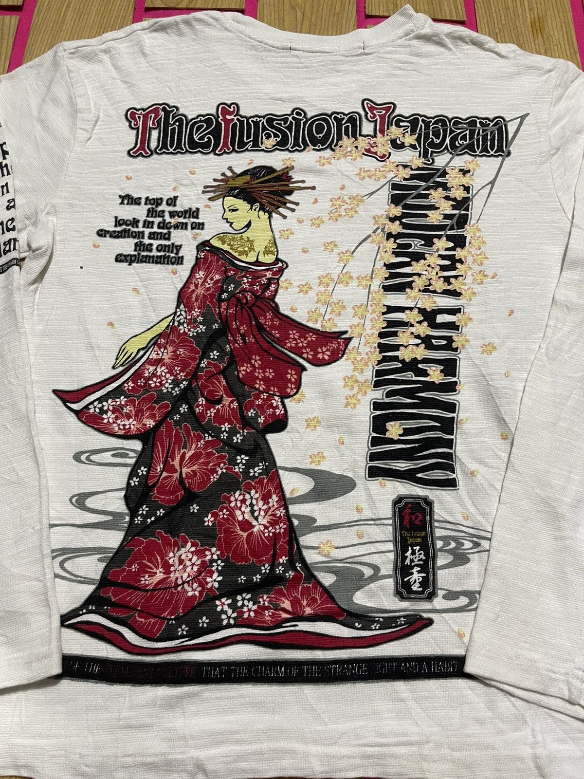 If Six Was Nine VINTAGE SUKAJAN long sleeve tshirt japanese style Size US M / EU 48-50 / 2 - 3 Thumbnail