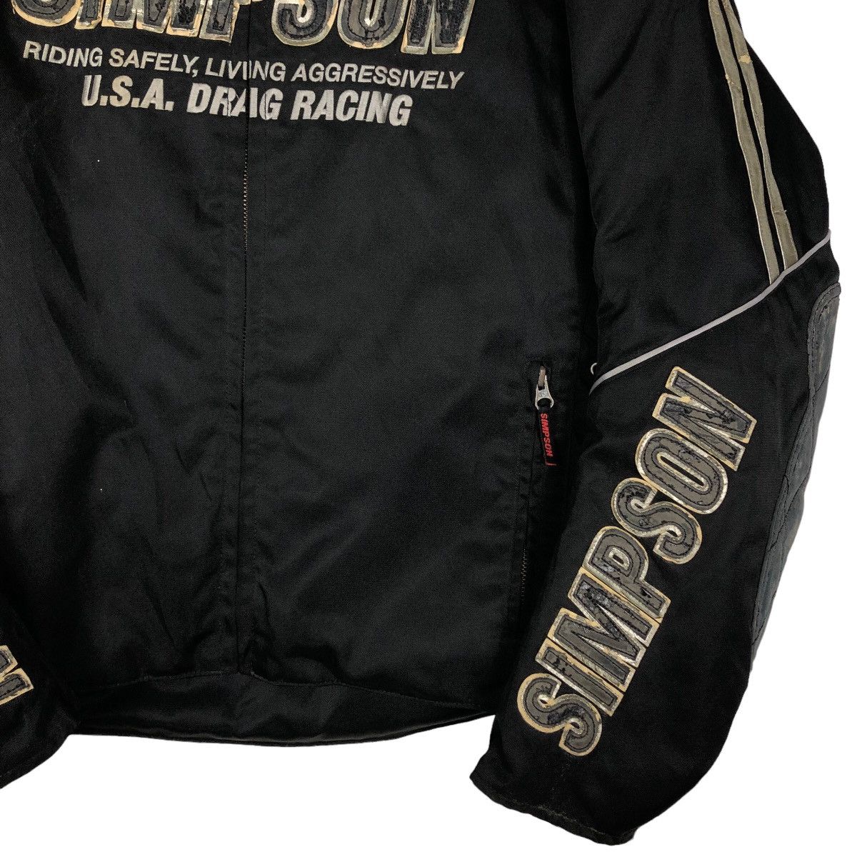 Hein Gericke 🔥Vintage Racing Motorcross Jacket Full Patch Simpson USA Size US L / EU 52-54 / 3 - 5 Thumbnail