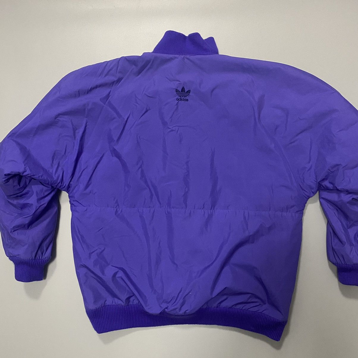 Adidas × Vintage Rare Vintage Adidas Golf 1/2 zip Fleece Boomber Jacket Size US L / EU 52-54 / 3 - 6 Thumbnail