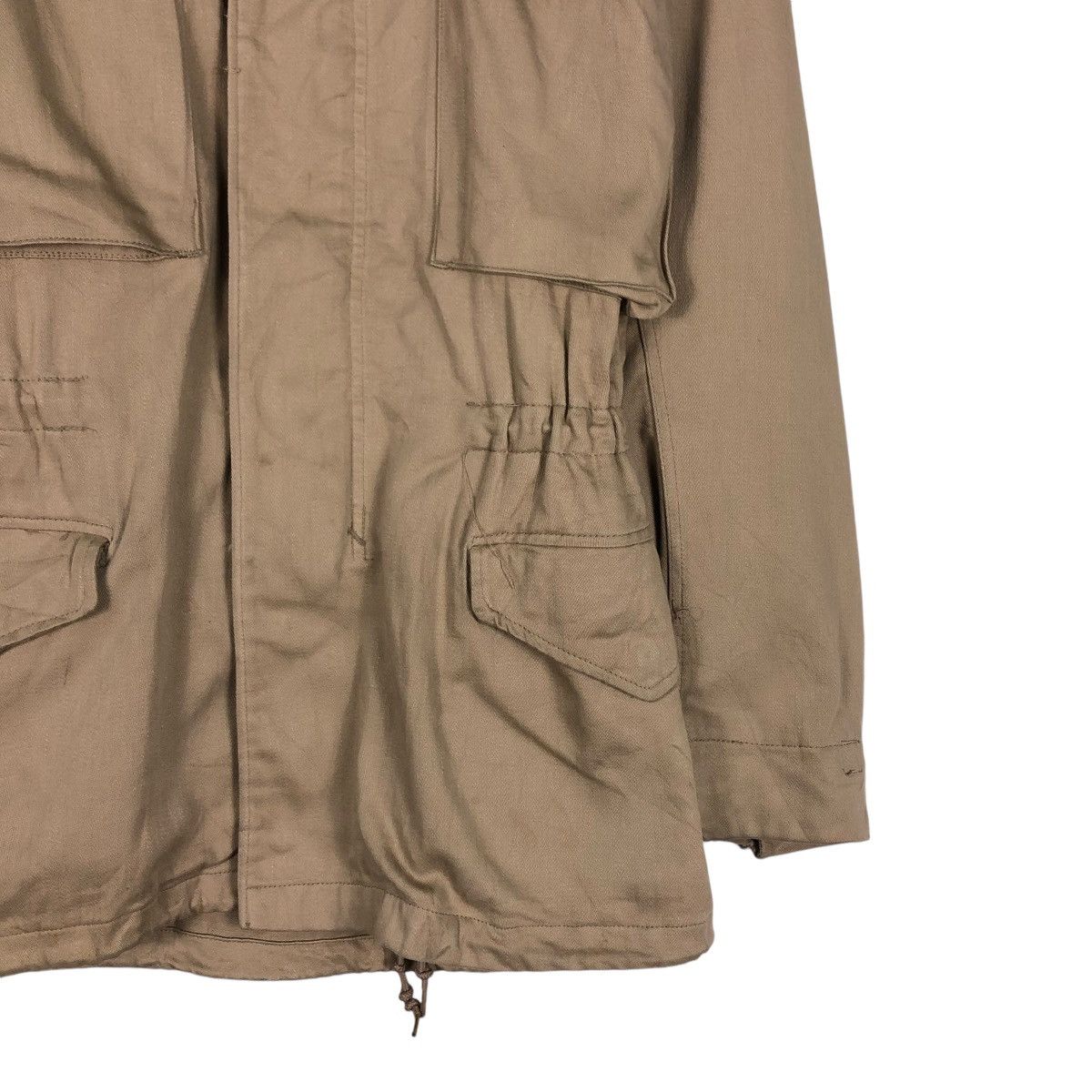 Alpha Industries 🔥VINTAGE BIKER MILITARY JACKET ALPHA INDUSTRIES MULTI POCKE Size US S / EU 44-46 / 1 - 5 Thumbnail