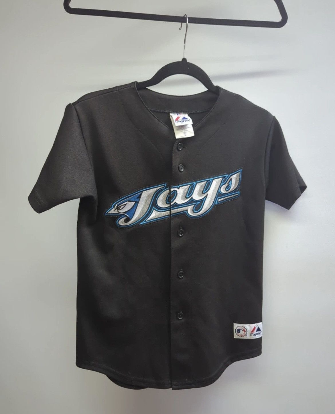 Majestic Vintage Toronto Blue Jays Jersey Black Small Blank Size US S / EU 44-46 / 1 - 1 Thumbnail