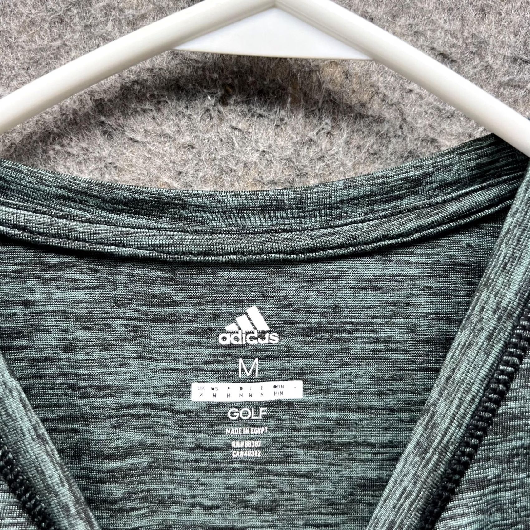 Adidas VINTAGE Adidas Shirt Women Medium Green Heather Athletic Golf Gym Casual Size M / US 6-8 / IT 42-44 - 5 Thumbnail