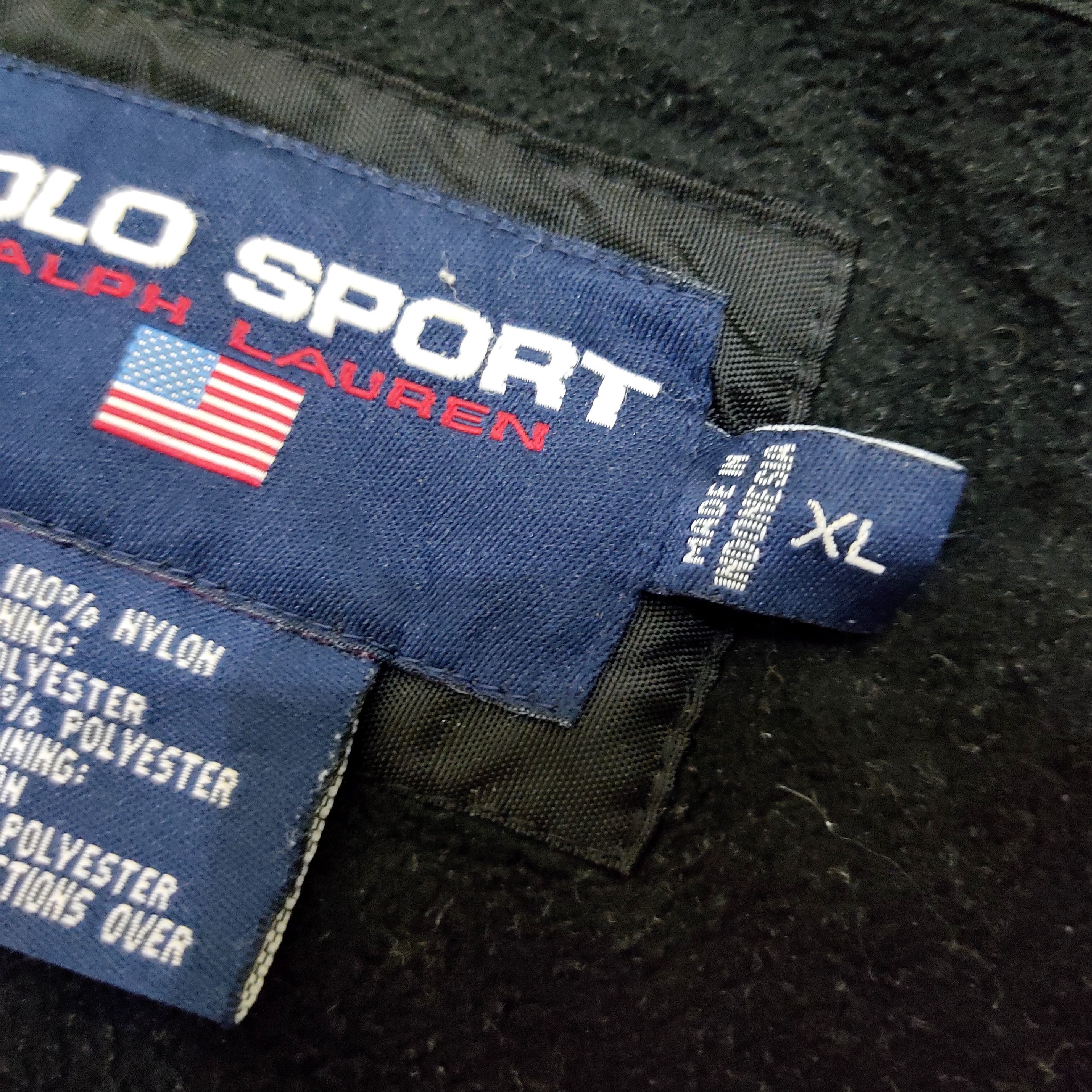 Polo Ralph Lauren Polo Ralph Lauren Sport Fleece Lined Nylon Jacket Size US XL / EU 56 / 4 - 9 Thumbnail