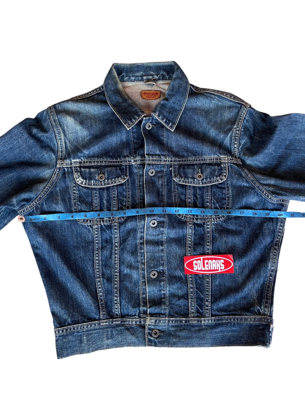 45rpm Vintage 45 RPM Japan denim jacket Size XS / US 0-2 / IT 36-38 - 5 Thumbnail