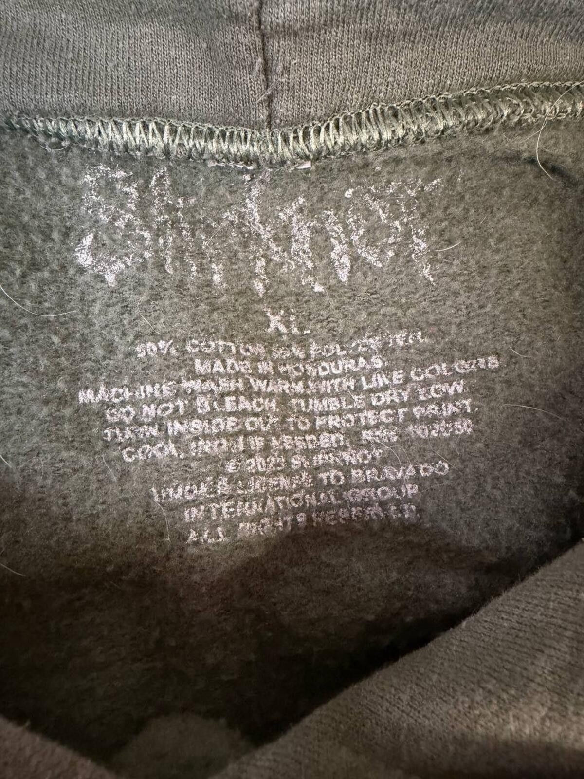 Other Slipknot Adderall Olive Green Band Hoodie Graphic XL Metal Size US XL / EU 56 / 4 - 4 Thumbnail