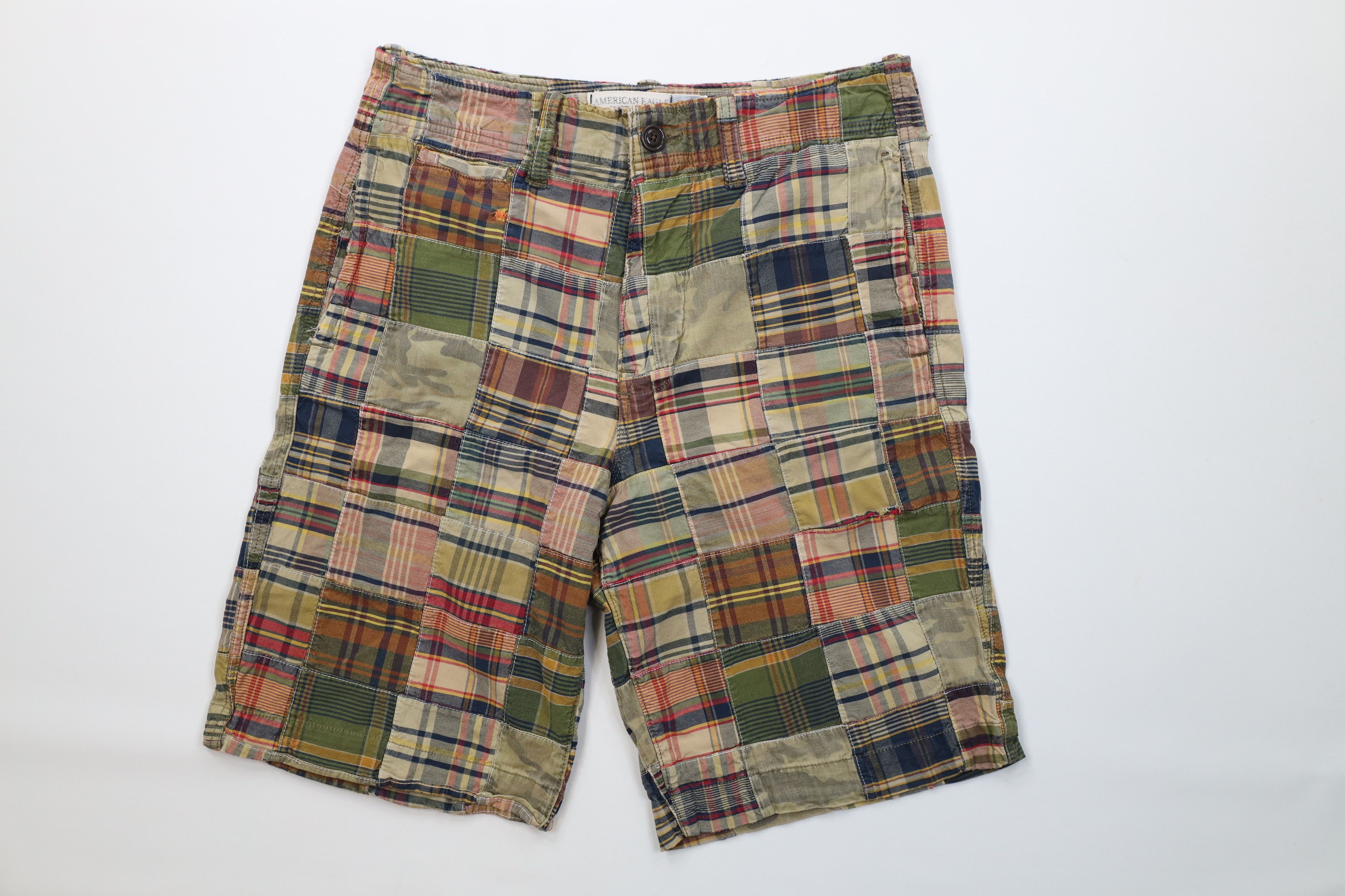 American Eagle Outfitters Vintage Y2K American Eagle Outfitters Length Rainbow Shorts Size US 32 / EU 48 - 1 Thumbnail