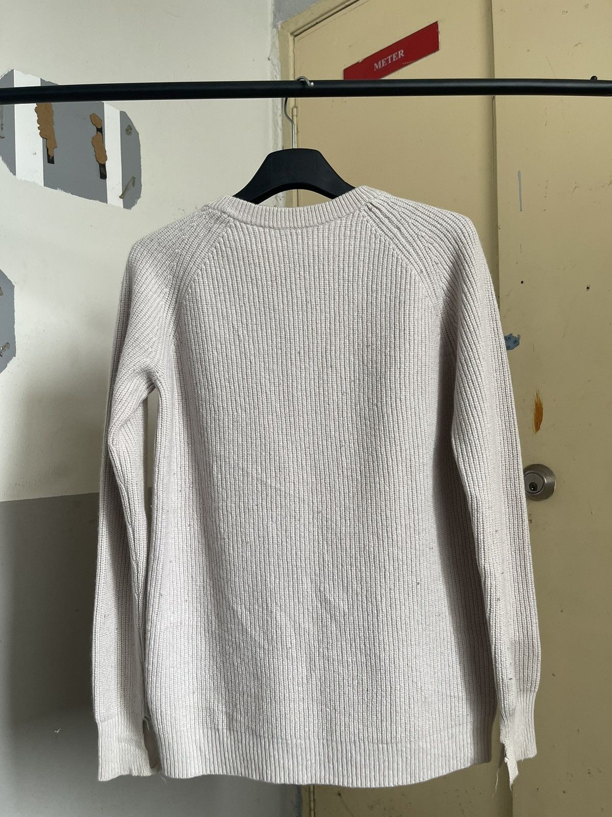 Helmut Lang Helmut Lang Ribbed Wool Cashmere Sweater Size US S / EU 44-46 / 1 - 4 Thumbnail