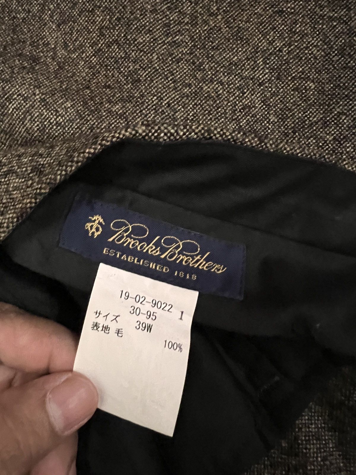 Brooks Brothers Brooks Brothers Wool Pant Size US 39 - 7 Thumbnail