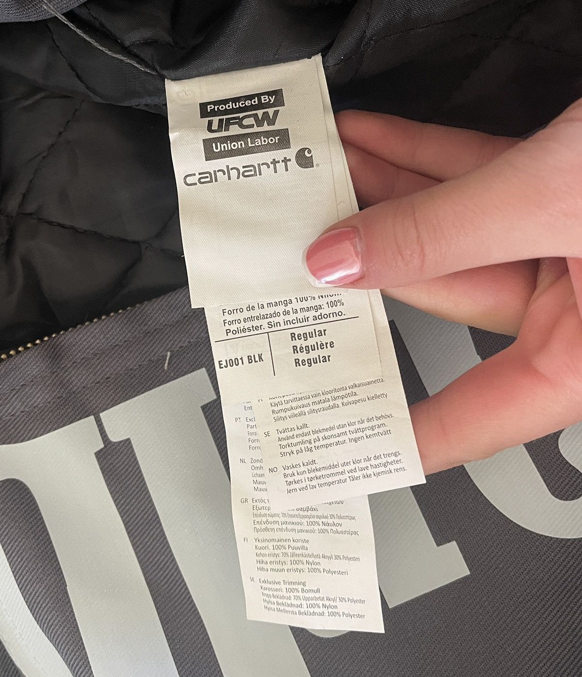 Marlboro CUSTOM Carhartt x Marlboro Rework Duck Canvas Active Jacket Size US M / EU 48-50 / 2 - 4 Thumbnail