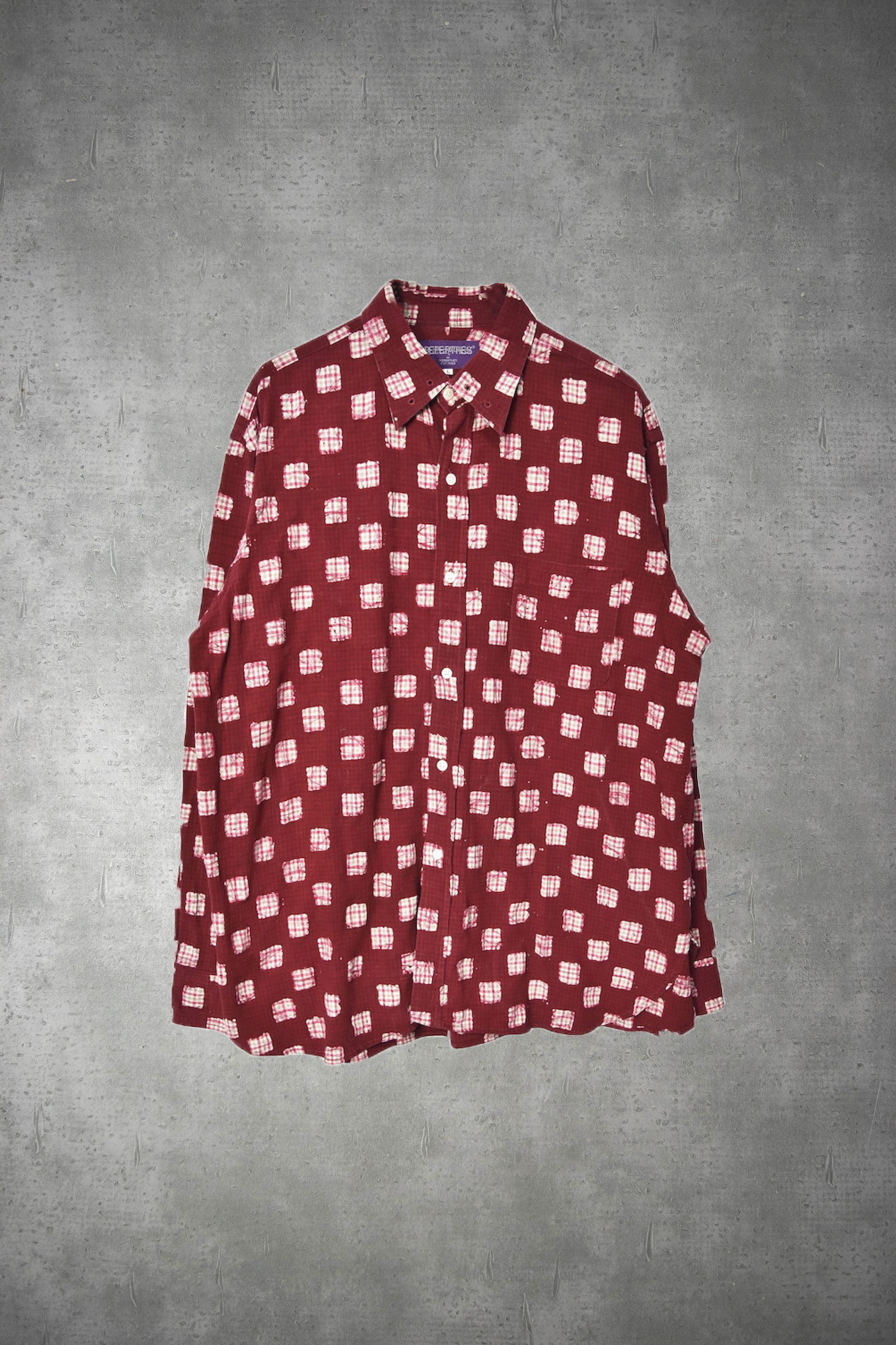 image of Nepenthes New York Nepenthes/graphic Shirt/26379 - 683 91 in Red, Men's (Size Large)