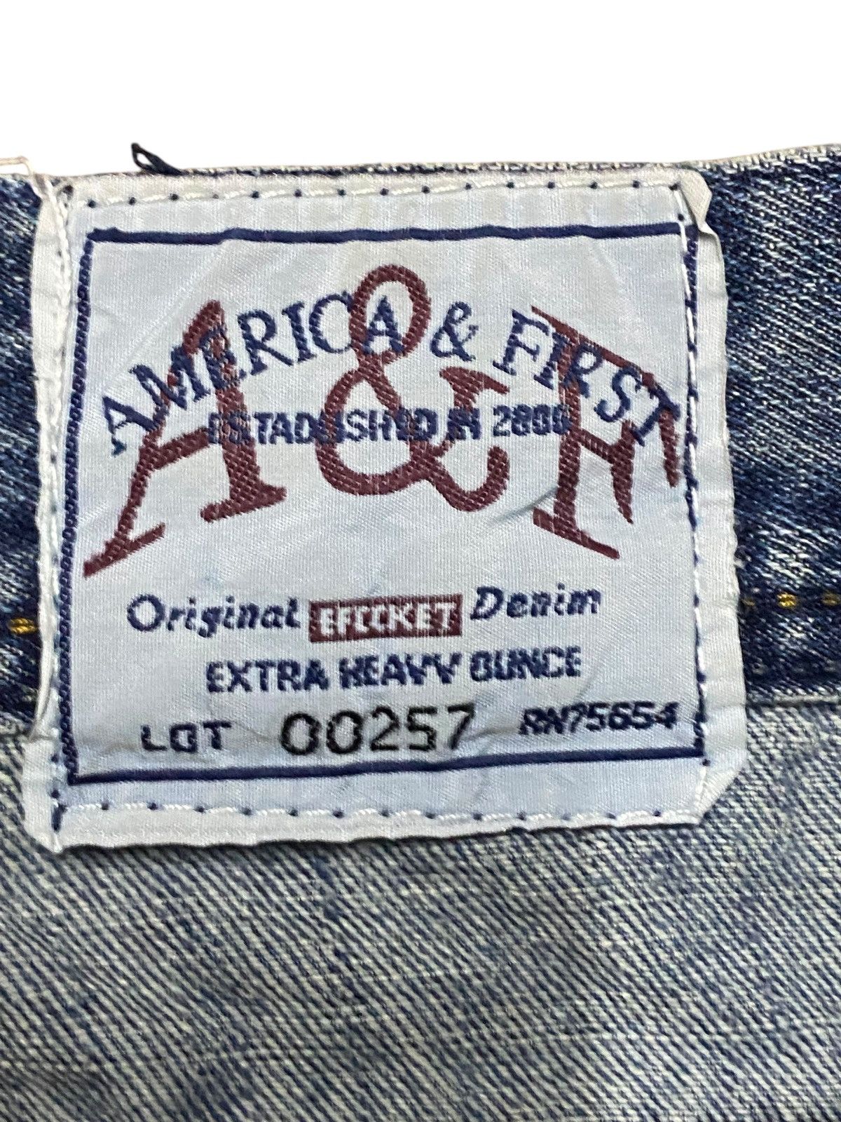 Other Vintage America&First Denim Tears Baggy Jeans Size US 38 / EU 54 - 15 Thumbnail