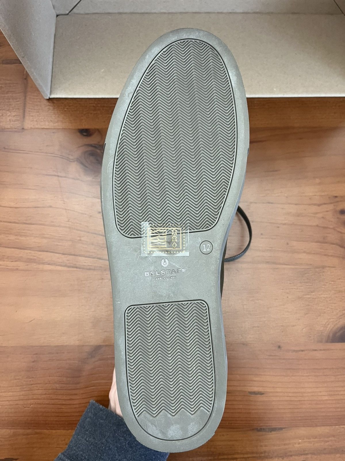 Belstaff Rally High Top Sneakers Size US 12 / EU 45 - 5 Thumbnail