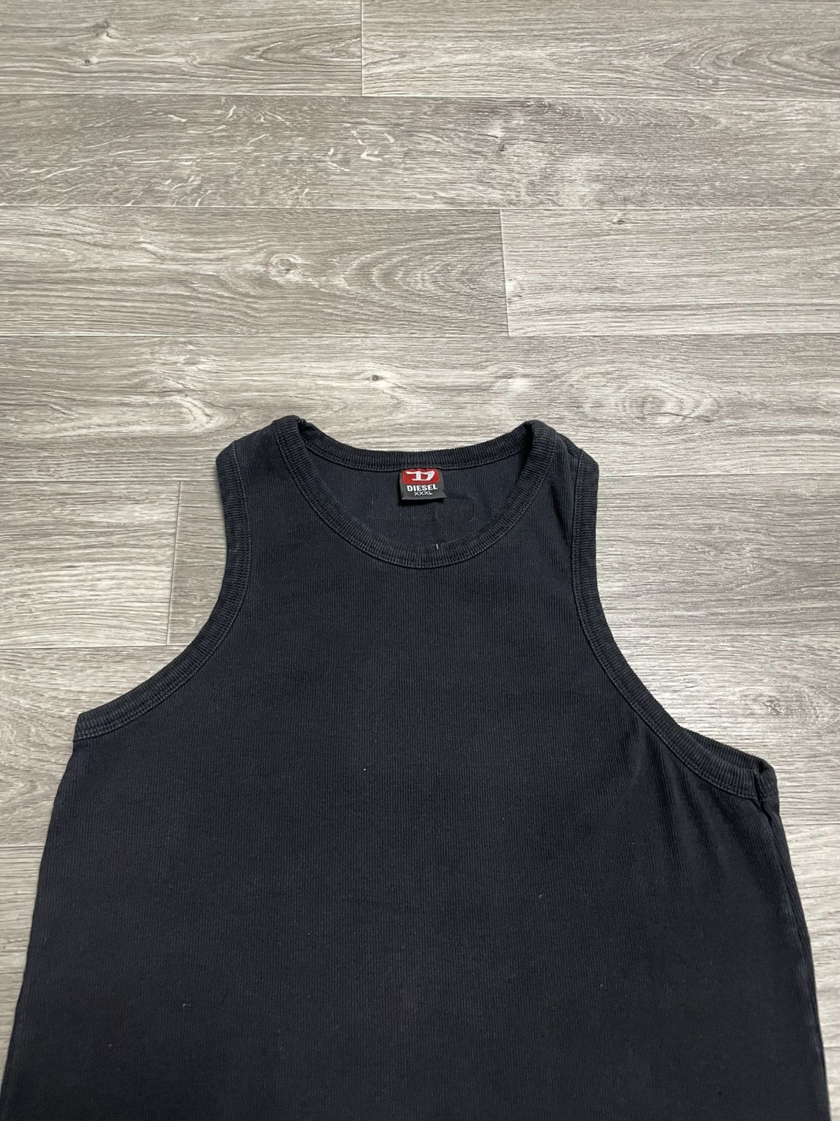 Diesel Vintage Diesel Black Sleeveless Tank Top Y2K Size US M / EU 48-50 / 2 - 3 Thumbnail