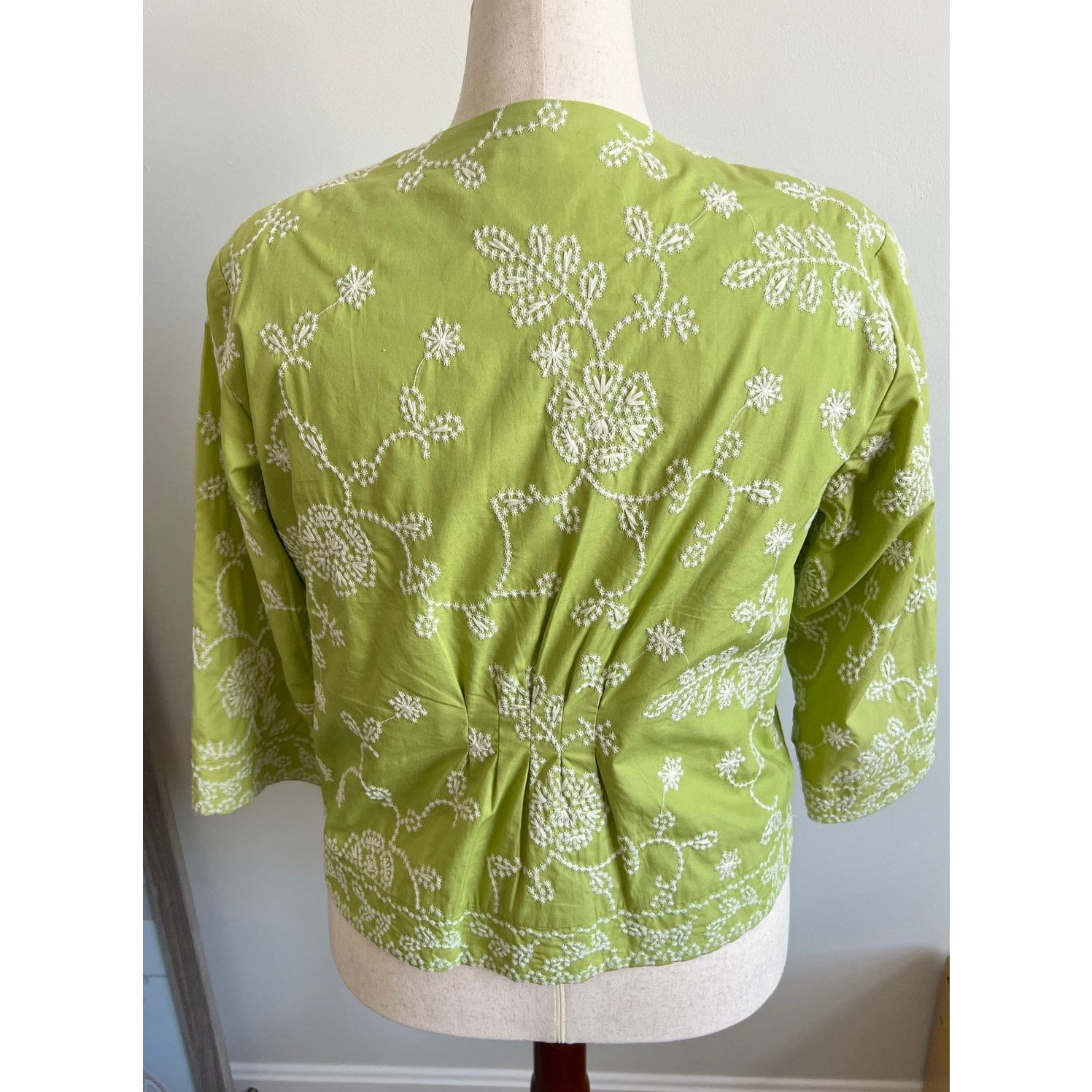 Coldwater Creek Coldwater Creek Vintage Embroidered Floral Jacket Size 16 Size XXL / US 16-18 / IT 52-54 - 5 Thumbnail