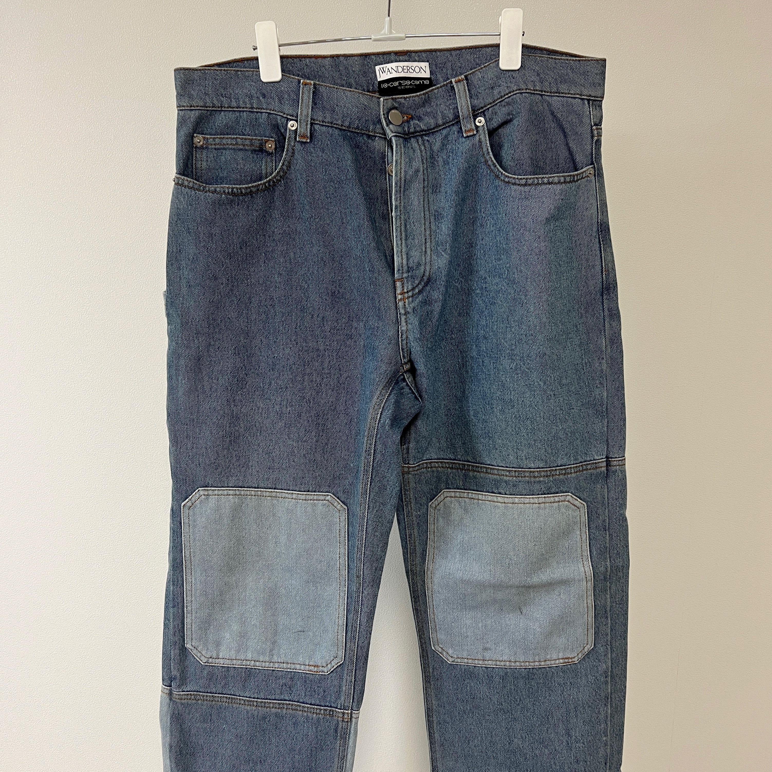 JW Anderson JW Anderson Blue Patchwork Workwear Jeans Size US 34 / EU 50 - 5 Thumbnail