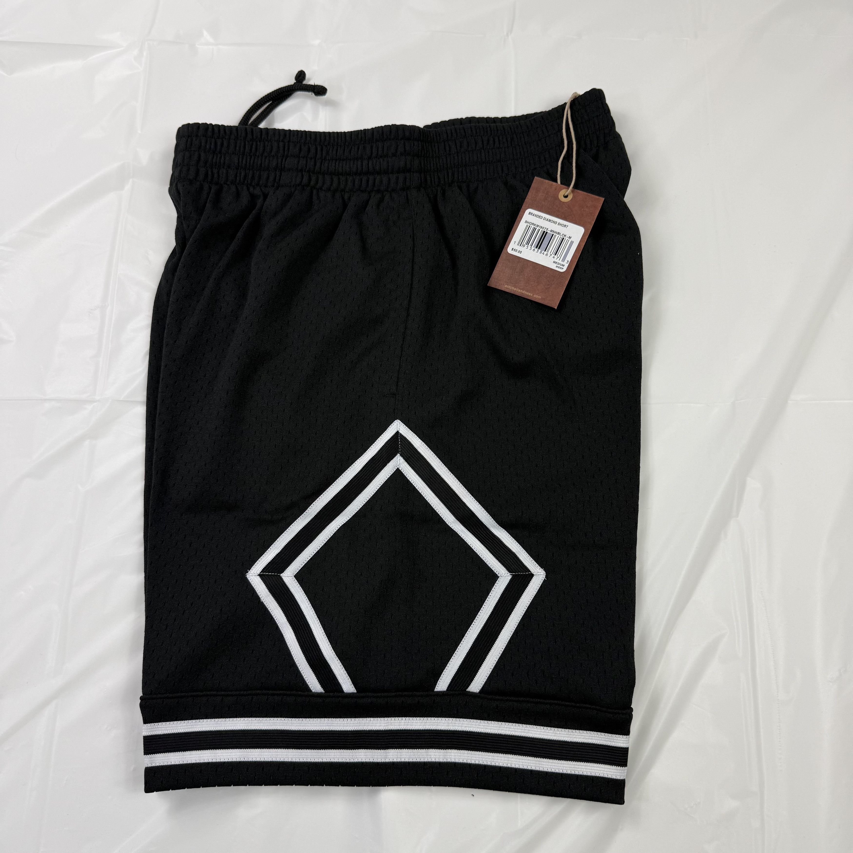 Mitchell & Ness Mitchell & Ness Mens Branded Diamond Mesh Shorts Medium Size US 32 / EU 48 - 6 Thumbnail