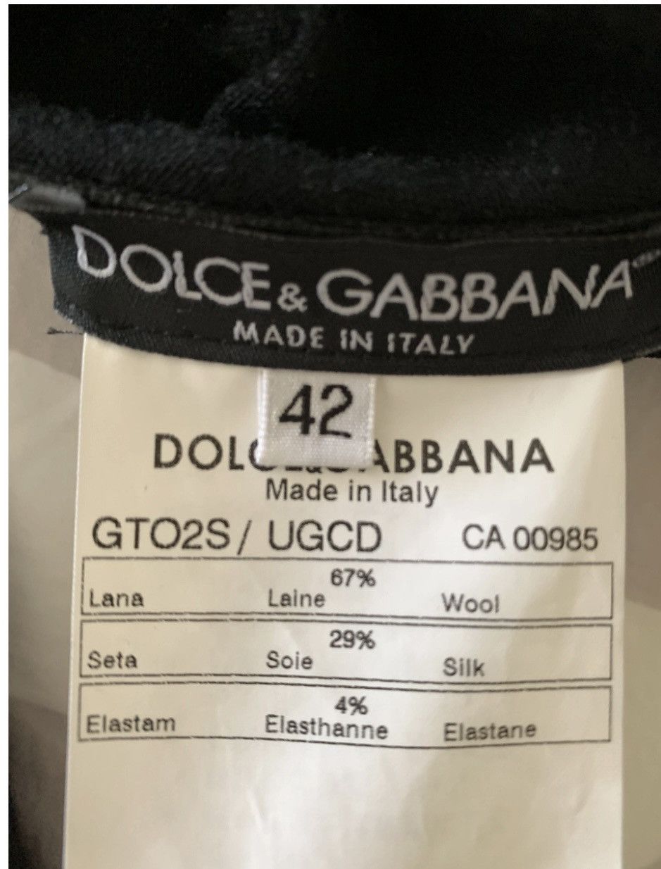 Dolce & Gabbana Dolce & Gabbana Wool Top with Studs Size M / US 6-8 / IT 42-44 - 2 Thumbnail