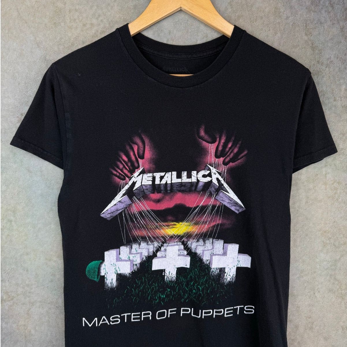 Metallica Metallica Master of Puppets Band T Shirt Sz S/M Rock Metal Size US M / EU 48-50 / 2 - 2 Thumbnail