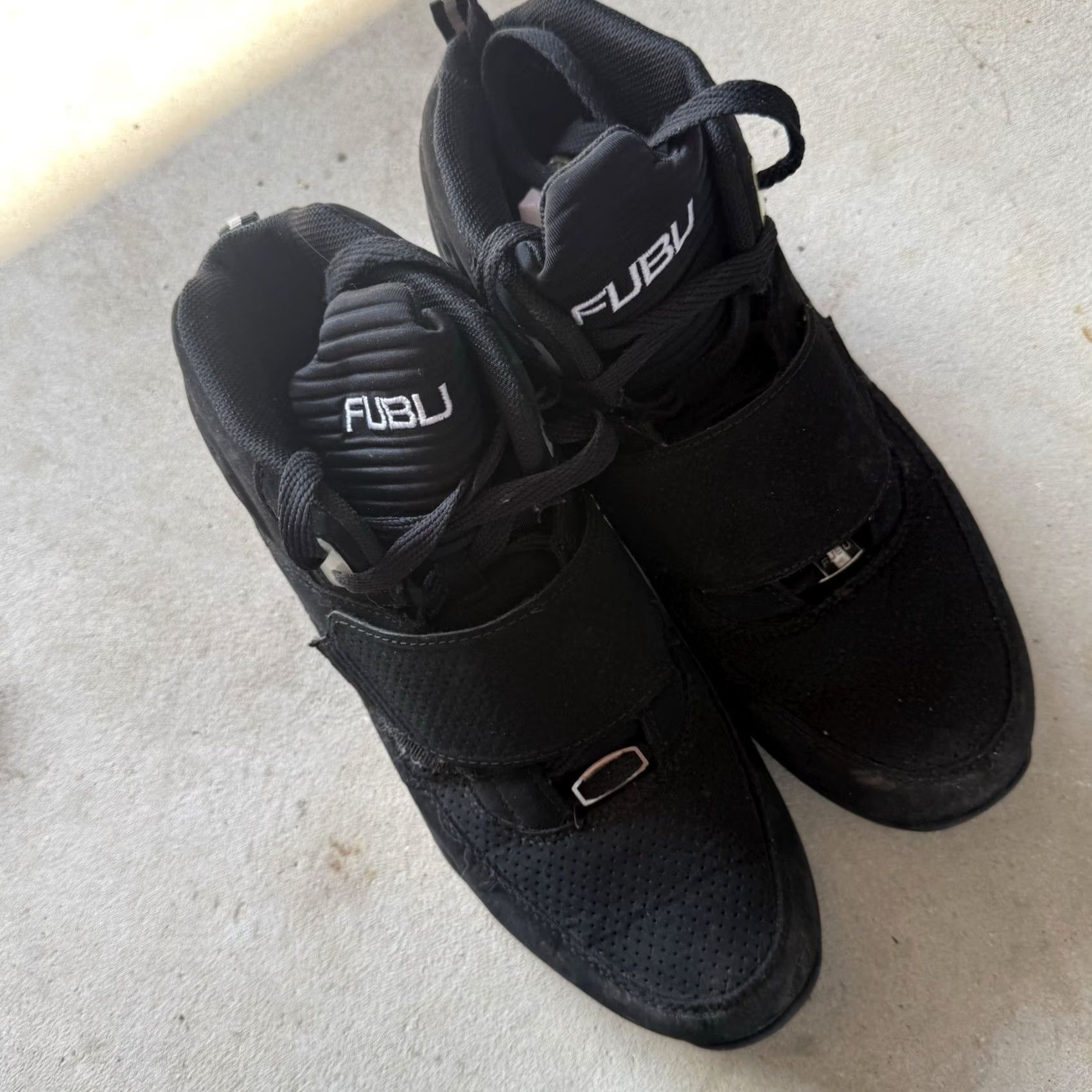 Fubu FUBU Hi Top Basketball Sneakers Mens Size 8.5 Black High Top Shoes Size US M / EU 48-50 / 2 - 4 Thumbnail