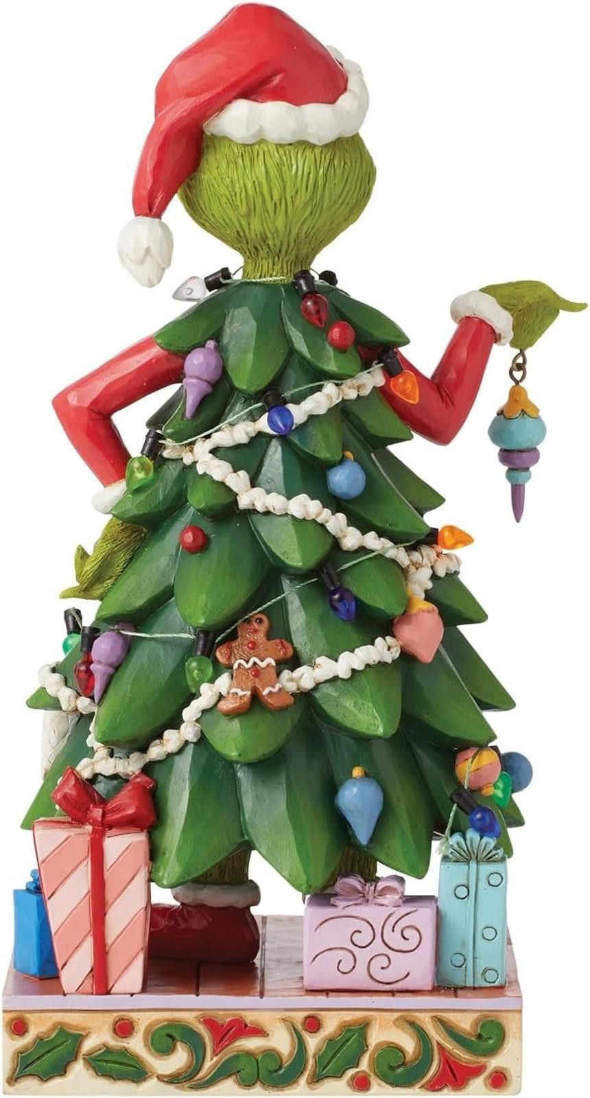 Designer Dr. Seuss Grinch Dressed as a Christmas Tree Figurine NIB Size ONE SIZE - 4 Thumbnail