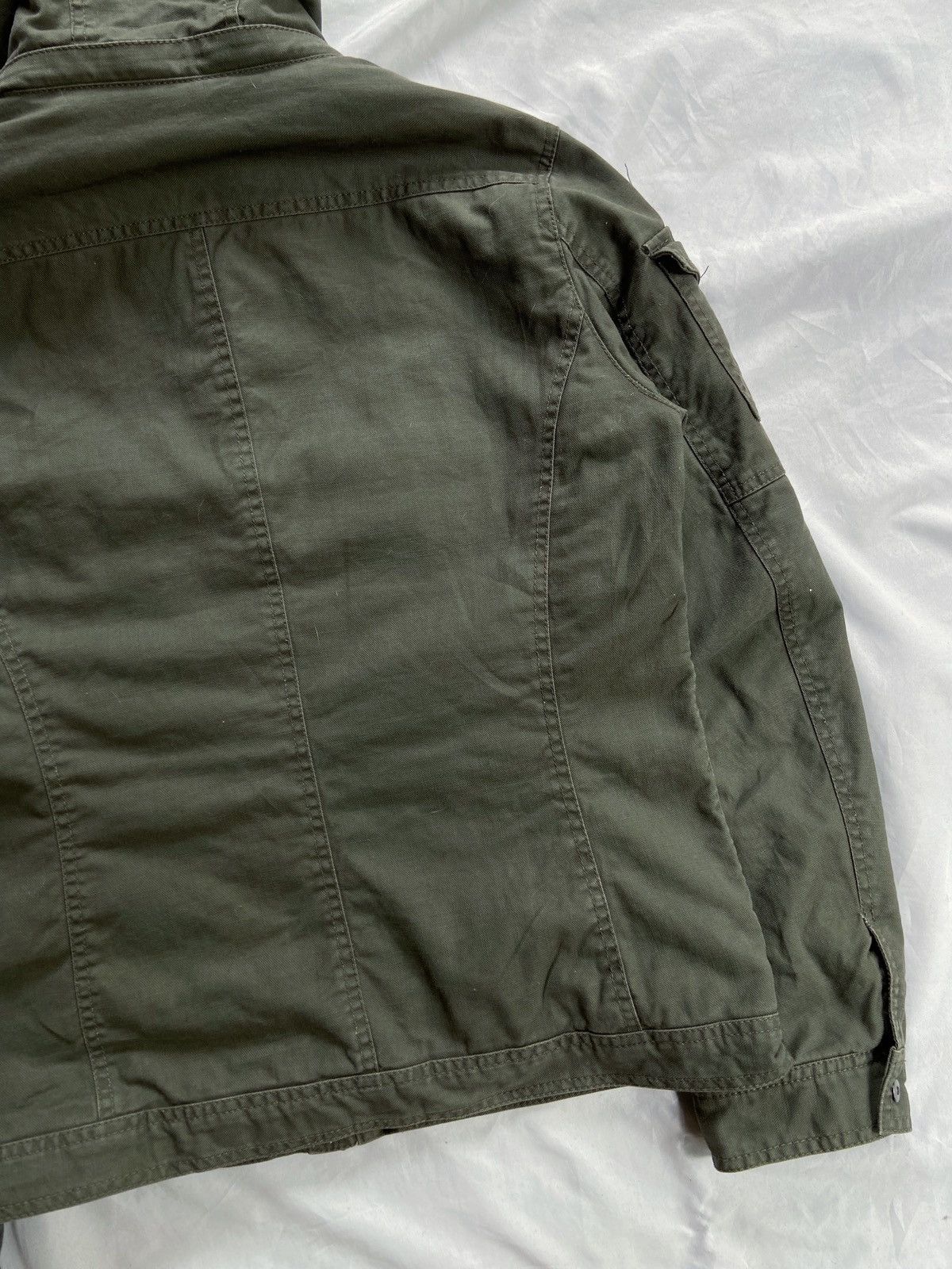 Japanese Brand HIDE AWAYS NICOLE ENGLAND FLAG DESIGN MULTI POCKET JACKET Size US M / EU 48-50 / 2 - 22 Thumbnail