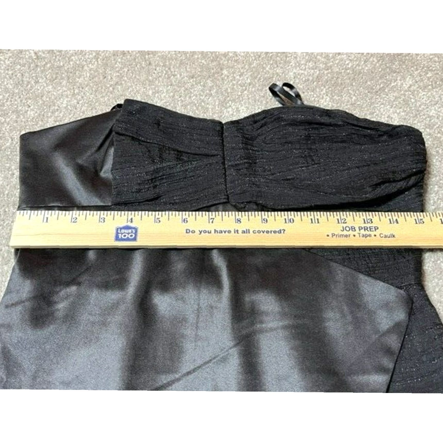 BCBGeneration **Y2K BLACK SATIN FIT & FLARE LBD COCKTAIL PARTY DRESS SZ 8** User: New title: **Y2K BLACK SATIN FIT & FLARE LBD COCKTAIL PARTY DRESS SZ 8** Size M / US 6-8 / IT 42-44 - 6 Thumbnail