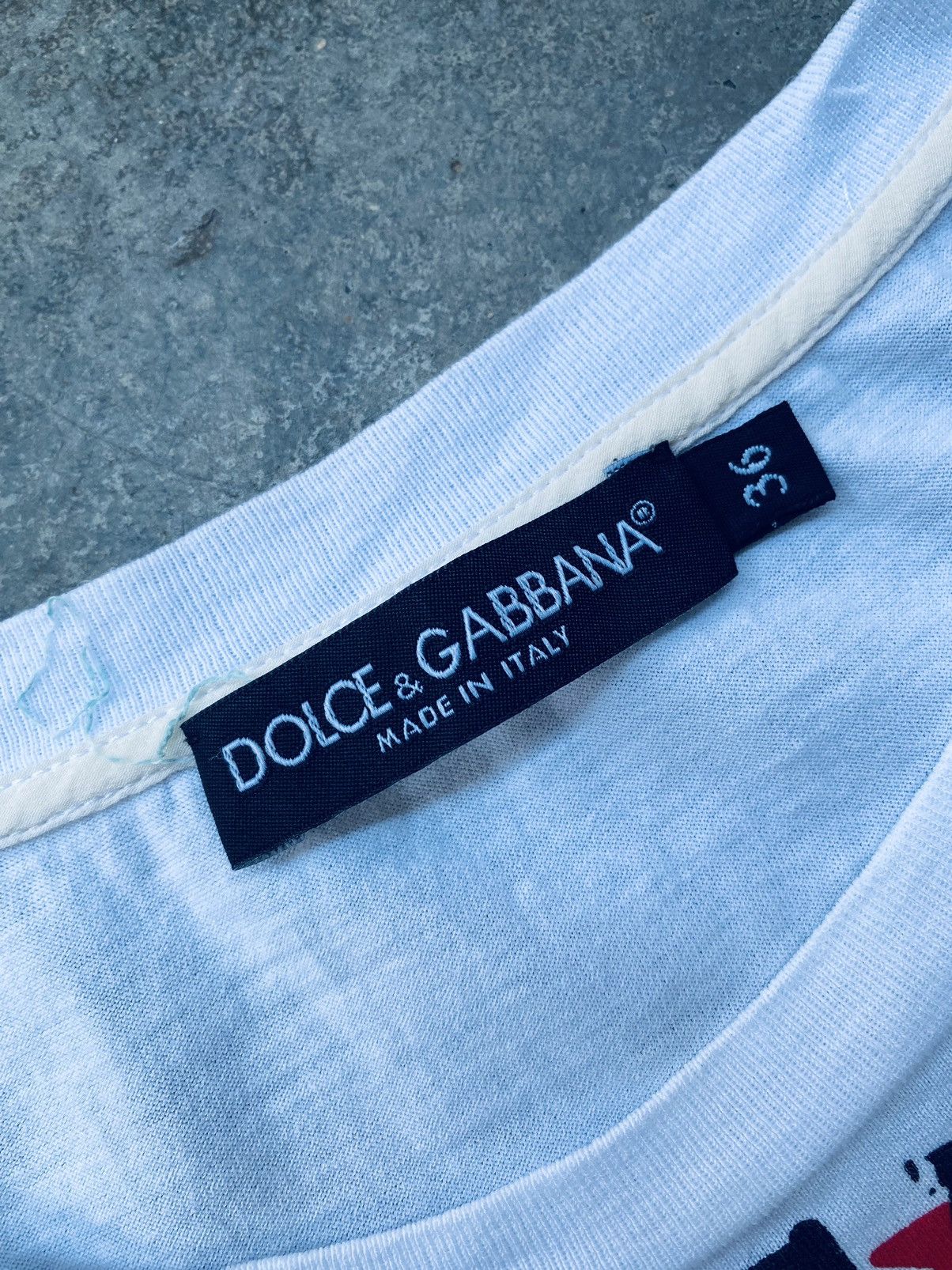 Dolce & Gabbana Vintage Dolce&Gabbana Rare Tees Size S / US 4 / IT 40 - 4 Thumbnail