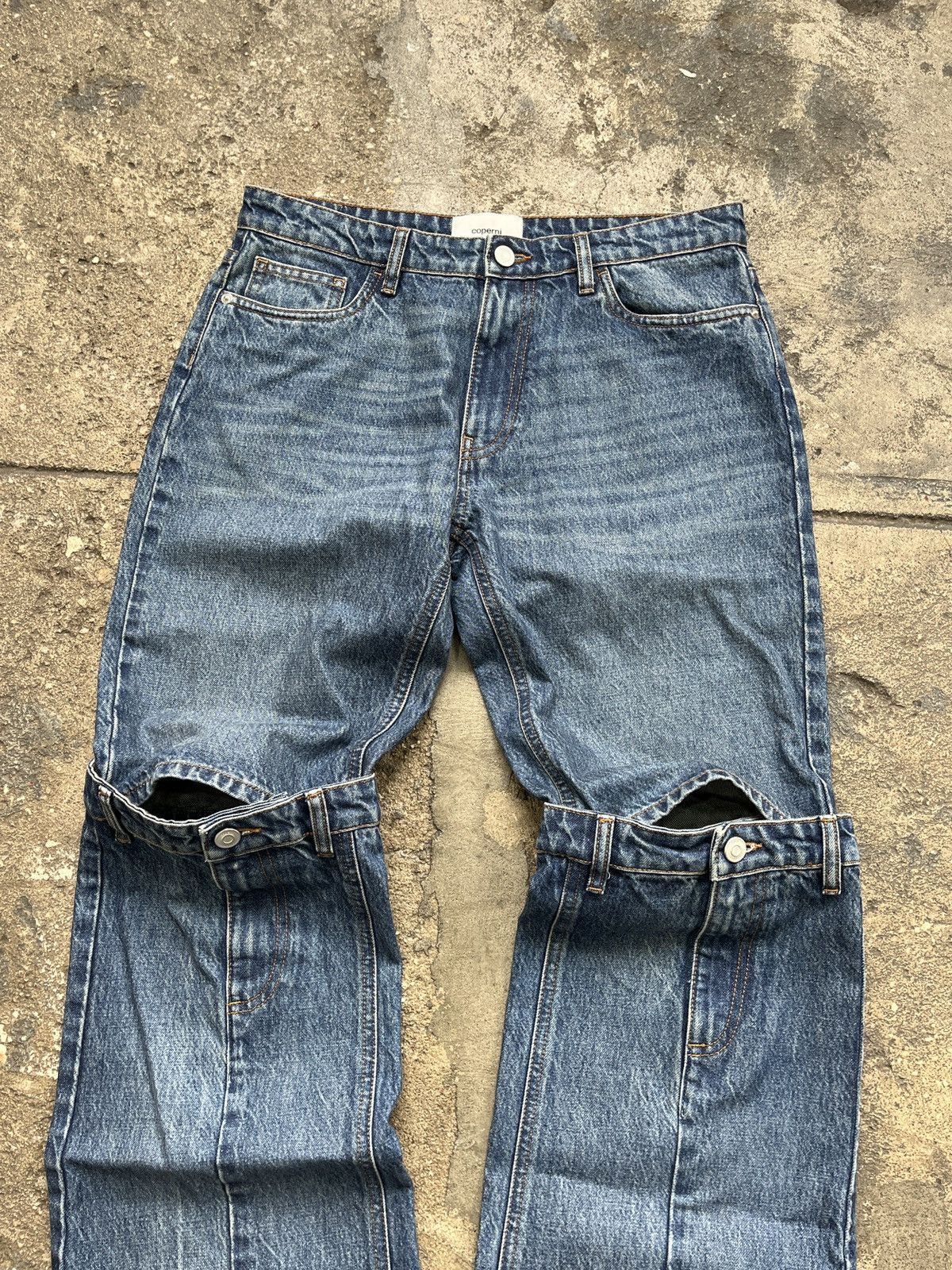 Coperni Coperni Open Knee Jeans (unisex) Size US 32 / EU 48 - 17 Thumbnail