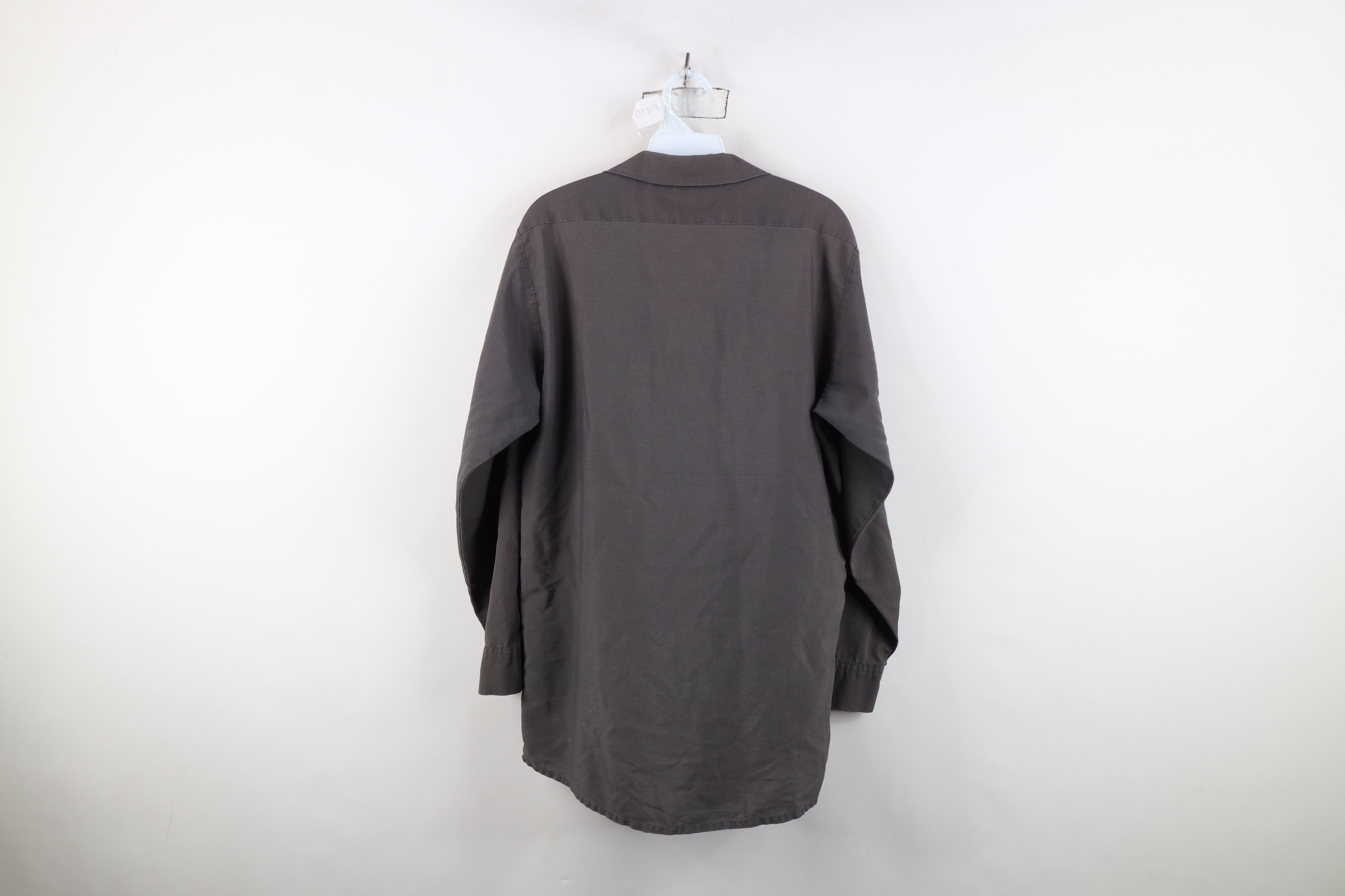Vintage Vintage 90s Streetwear Workwear Mechanic Button Shirt Size US M / EU 48-50 / 2 - 13 Thumbnail